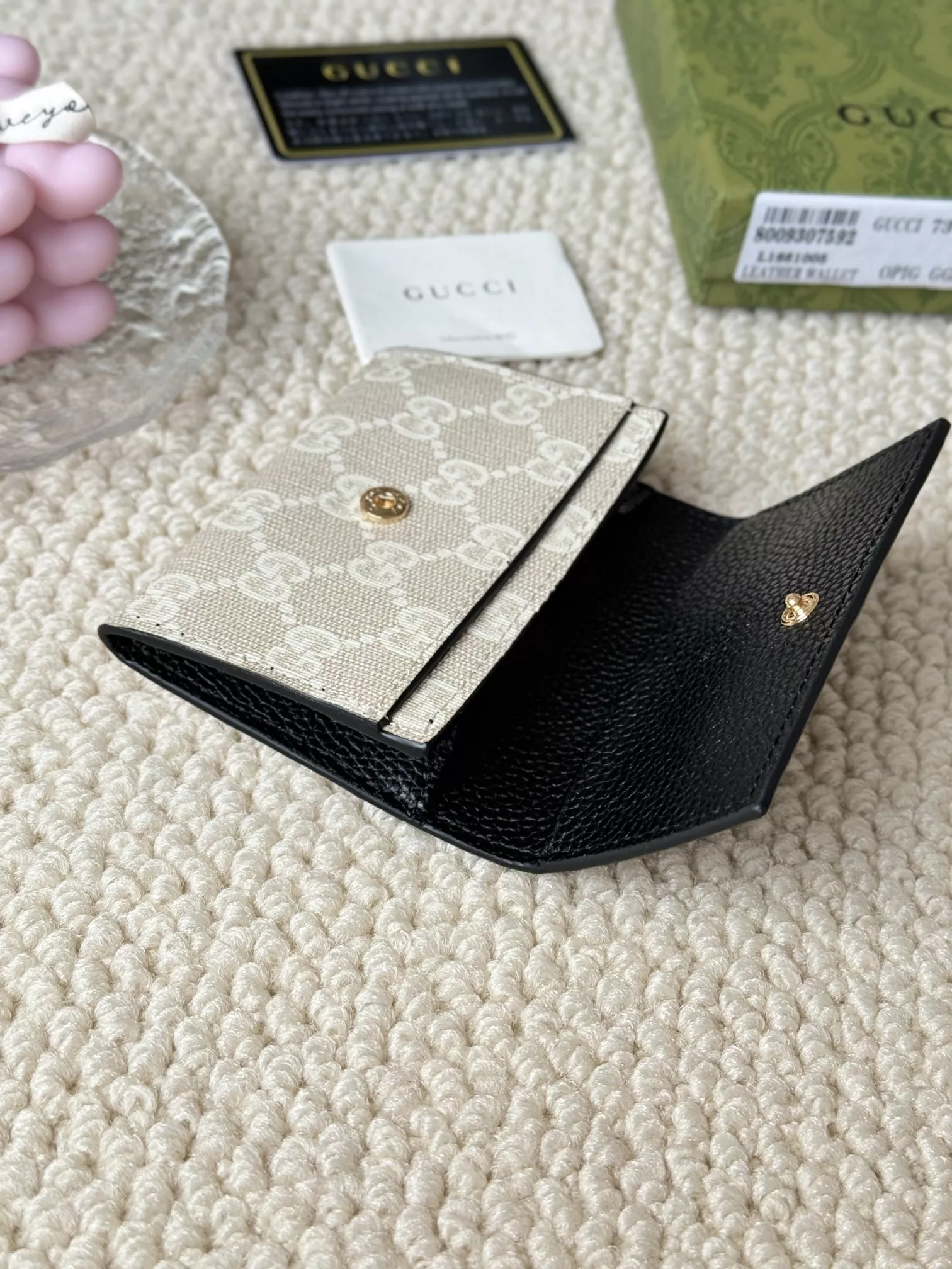 Practical 8852 Gucci Card Case