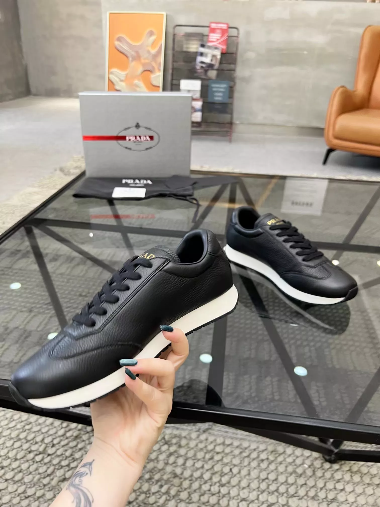 Practical 9707 Prada Casual Shoes For Men