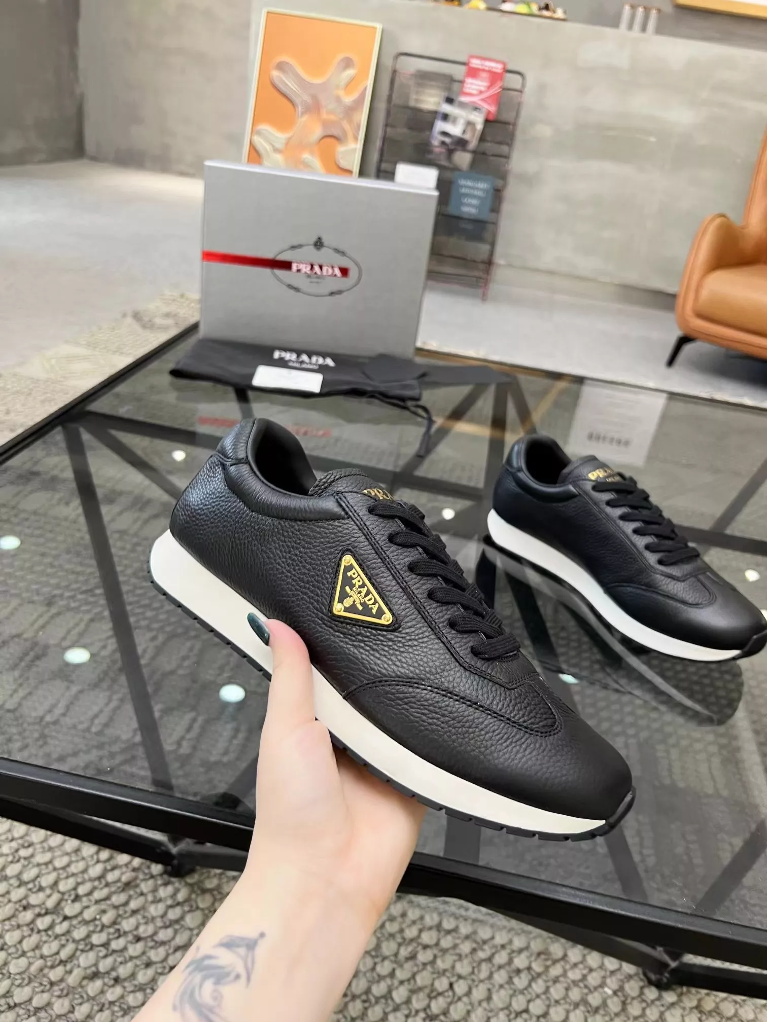 Practical 9707 Prada Casual Shoes For Men