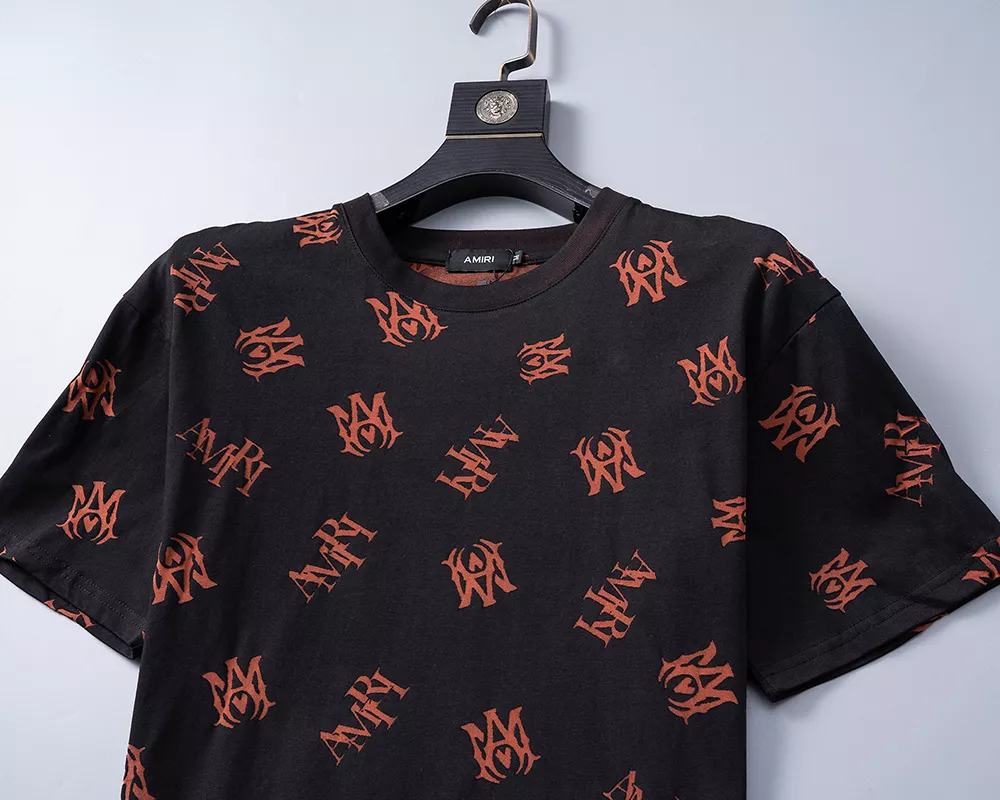 Practical 9947 Amiri Tracksuits Short Sleeved For Men