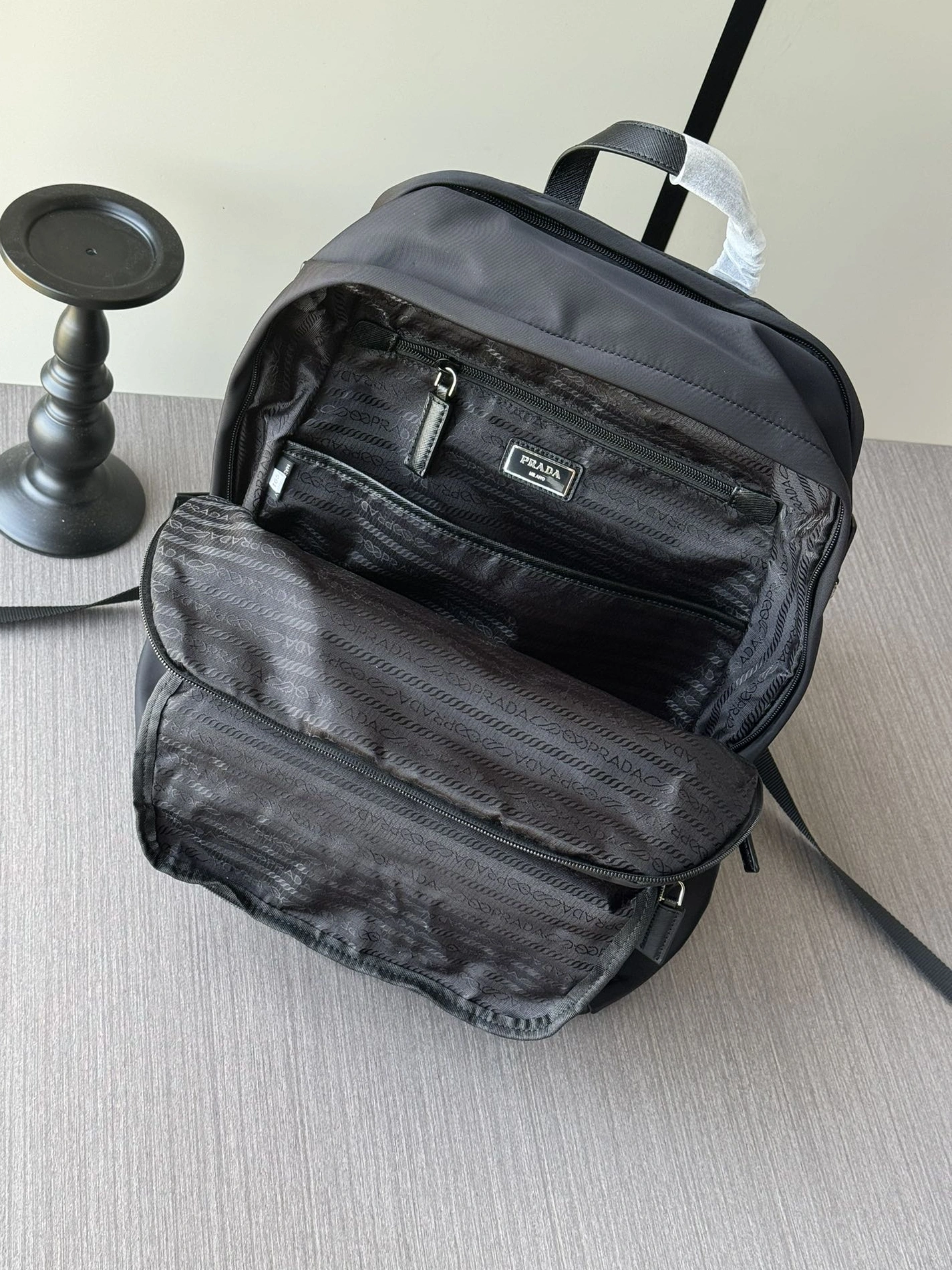 Prada AAA Man Backpacks Bright 9960