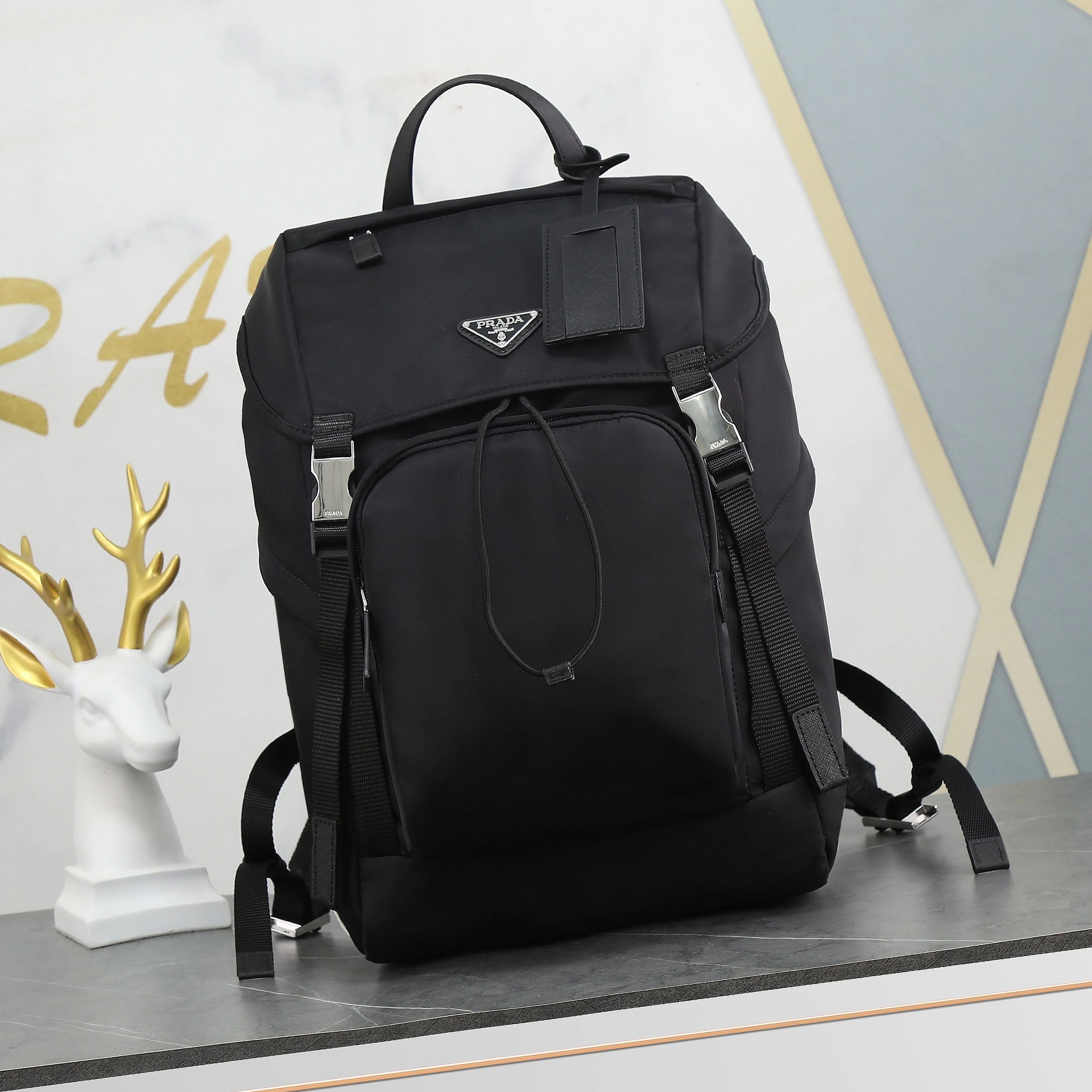 Prada AAA Man Backpacks Cozy 8677