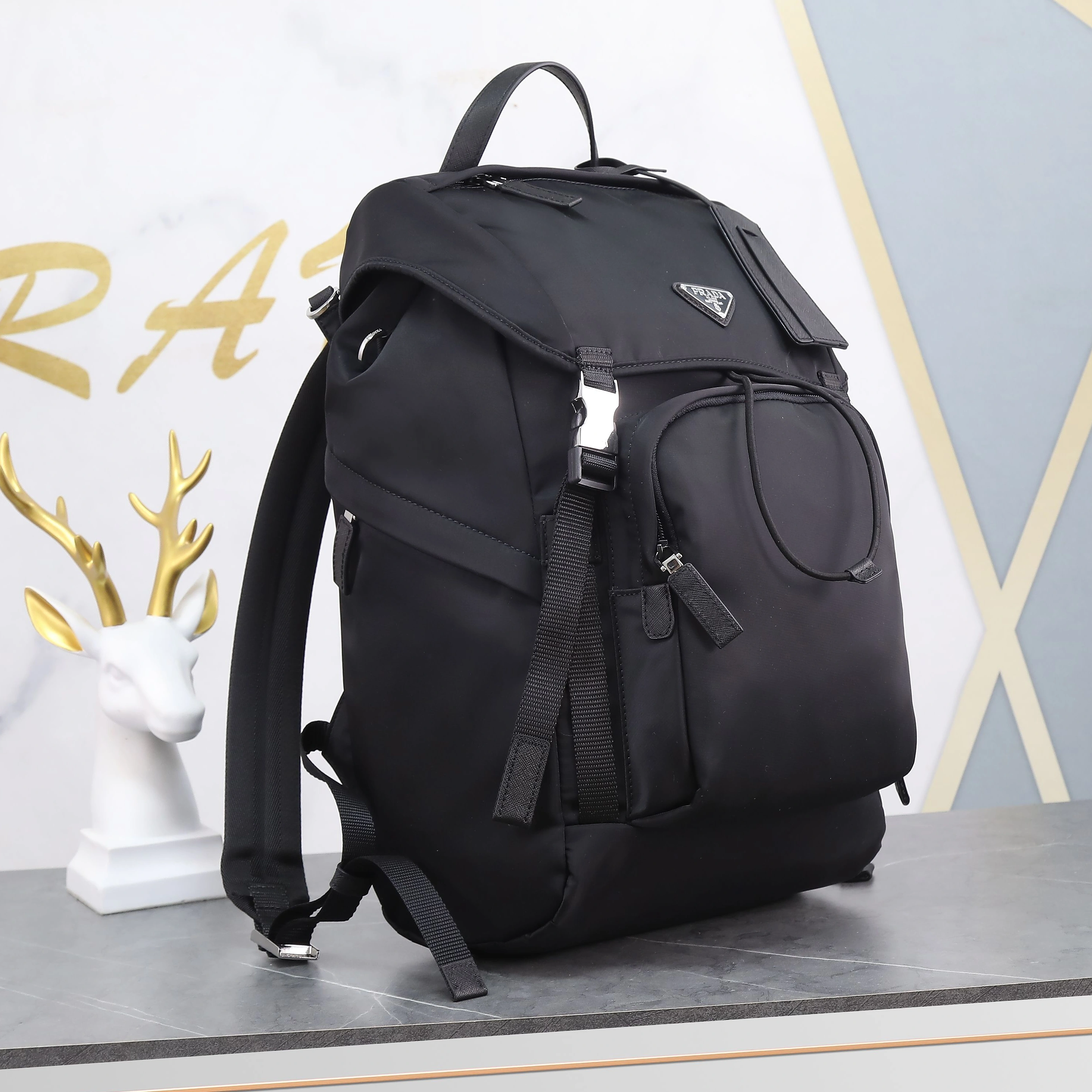 Prada AAA Man Backpacks Cozy 8677