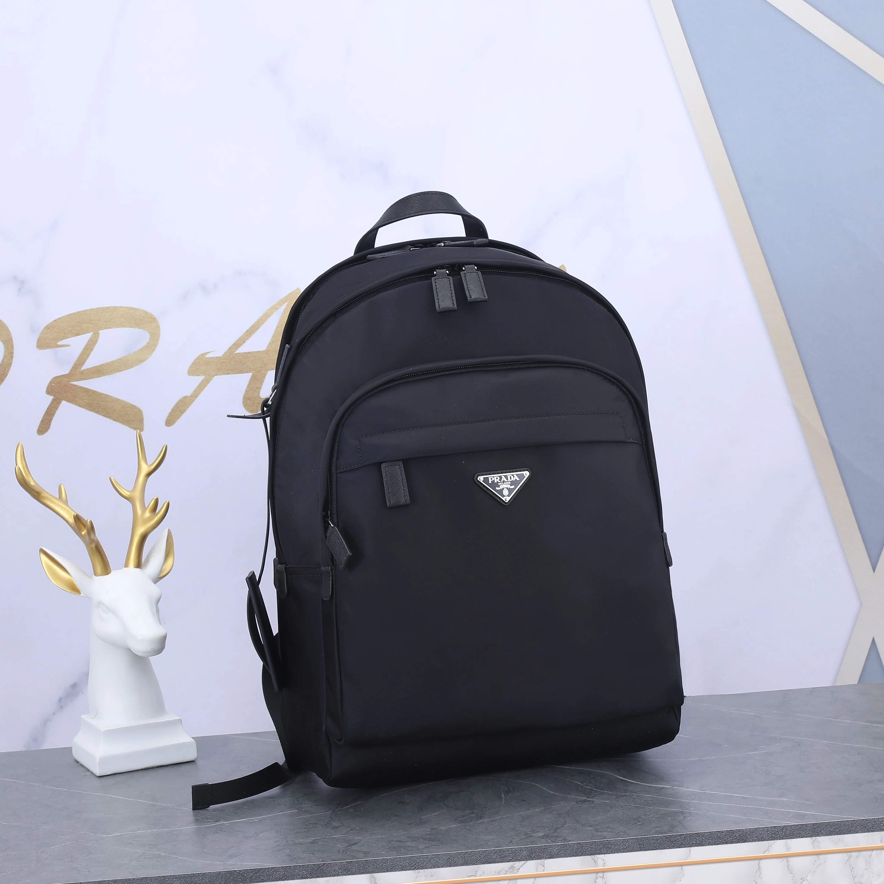 Prada AAA Man Backpacks Durable 4897
