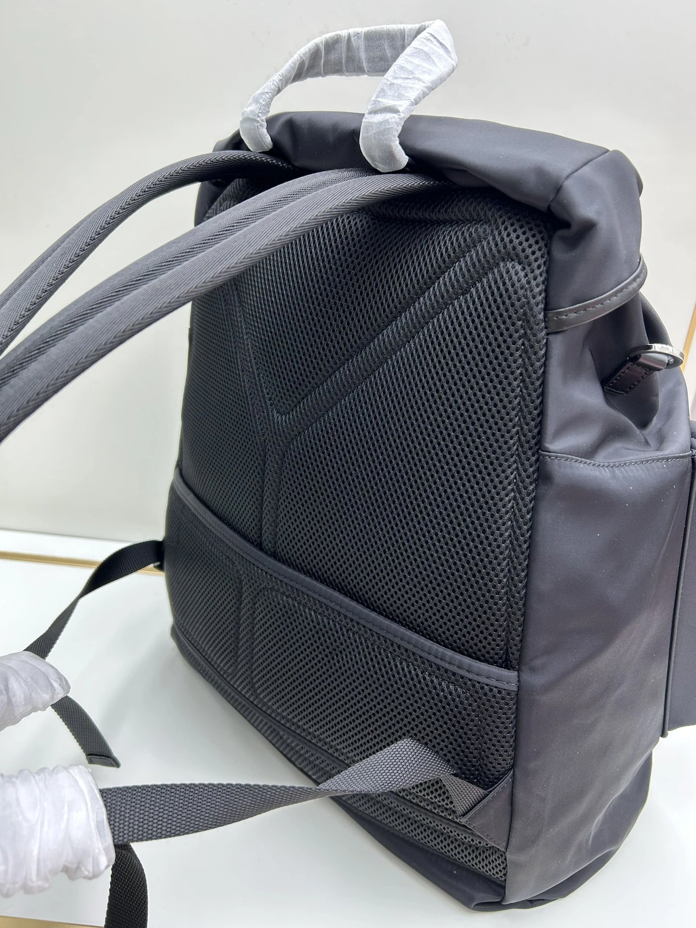 Prada AAA Man Backpacks Durable 5620