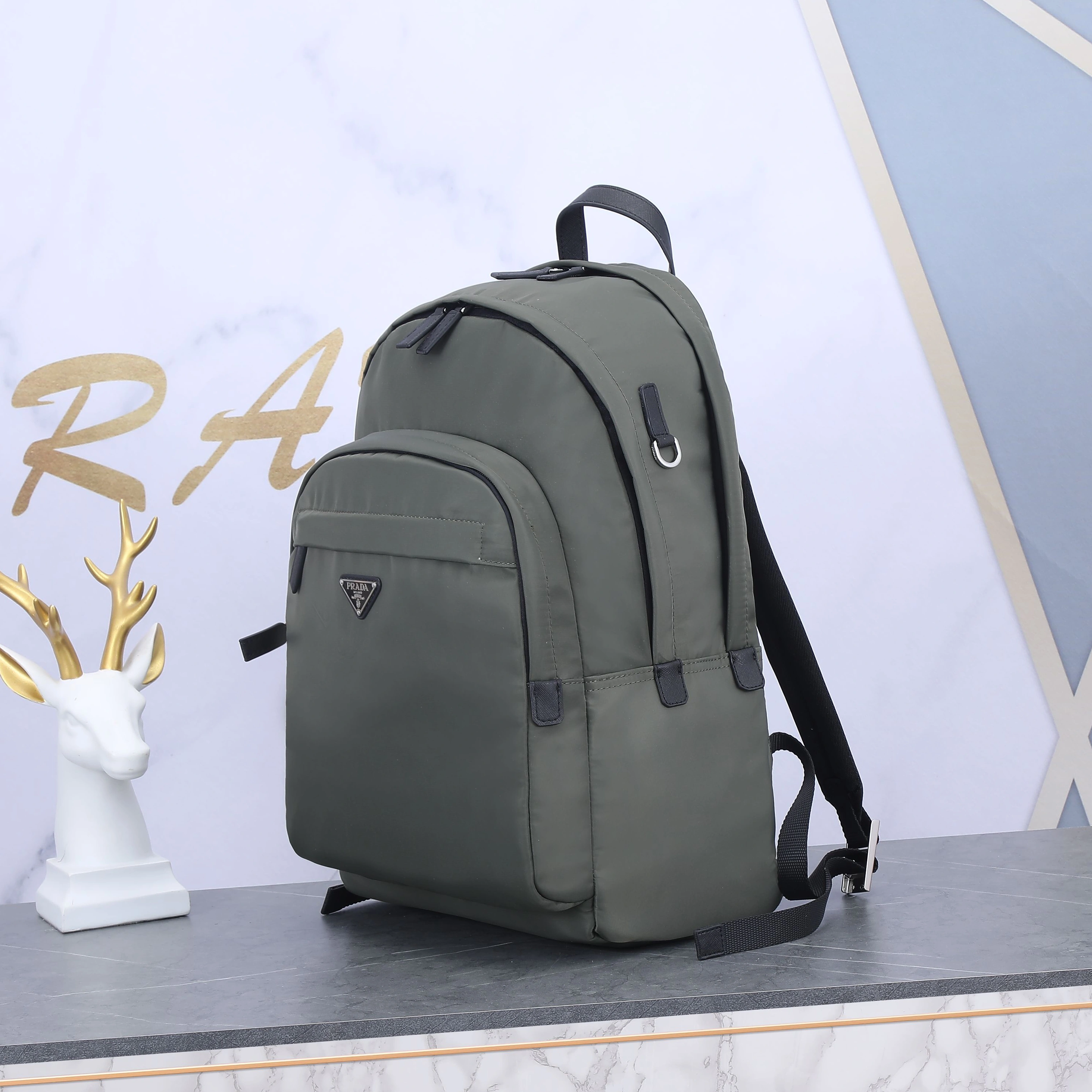 Prada AAA Man Backpacks EasyMatch 4744