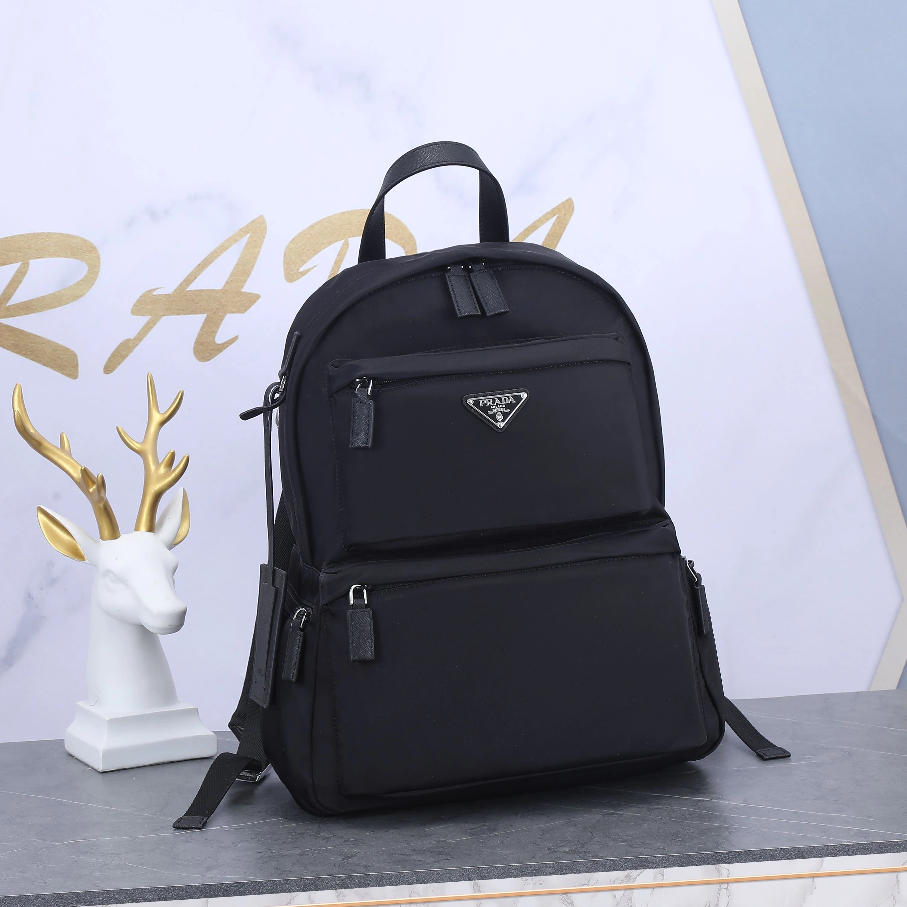 Prada AAA Man Backpacks Resilient 3541