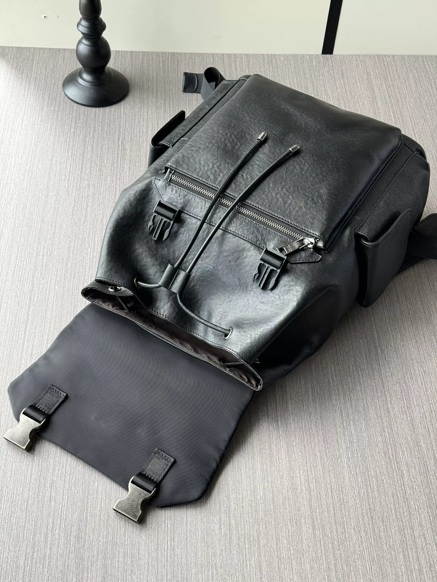Prada AAA Man Backpacks Sleek 210
