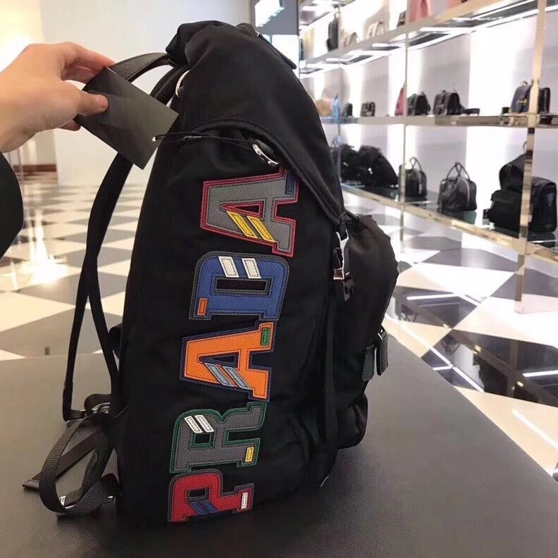 Prada AAA Man Backpacks Soft 6696