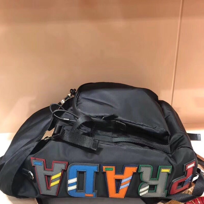 Prada AAA Man Backpacks Soft 6696