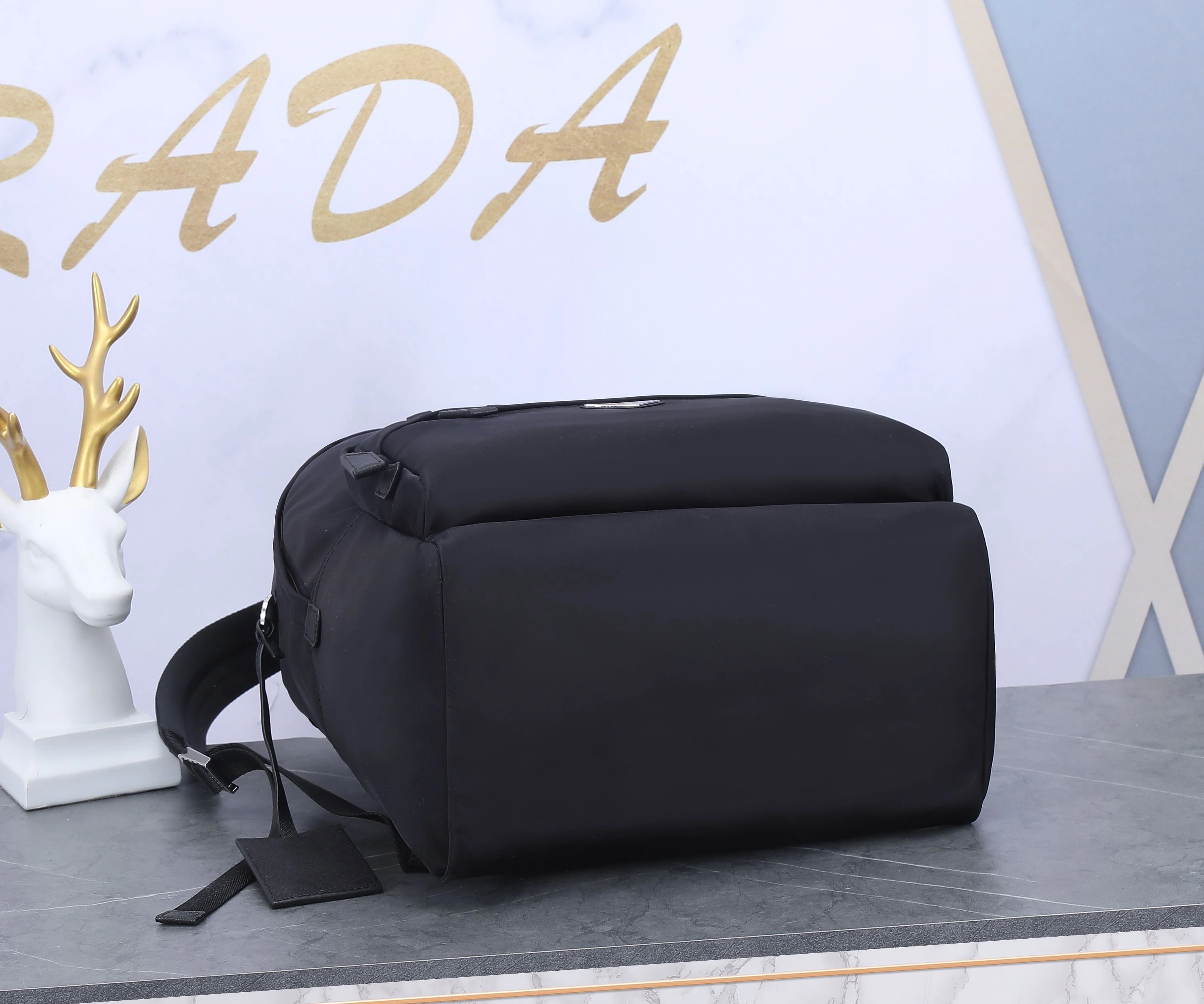 Prada AAA Man Backpacks Vibrant 9548