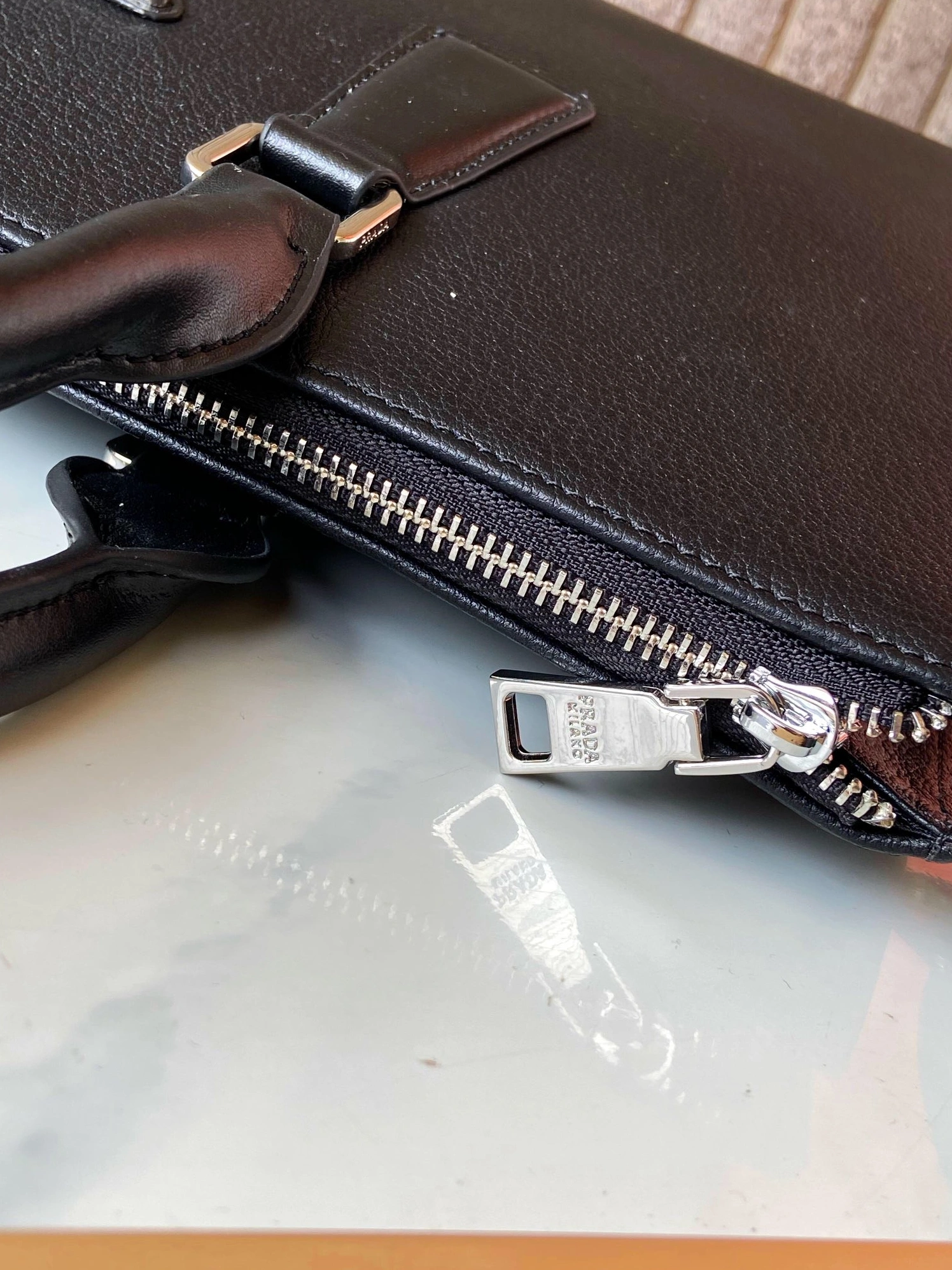 Prada AAA Man Handbags Breathable 7643
