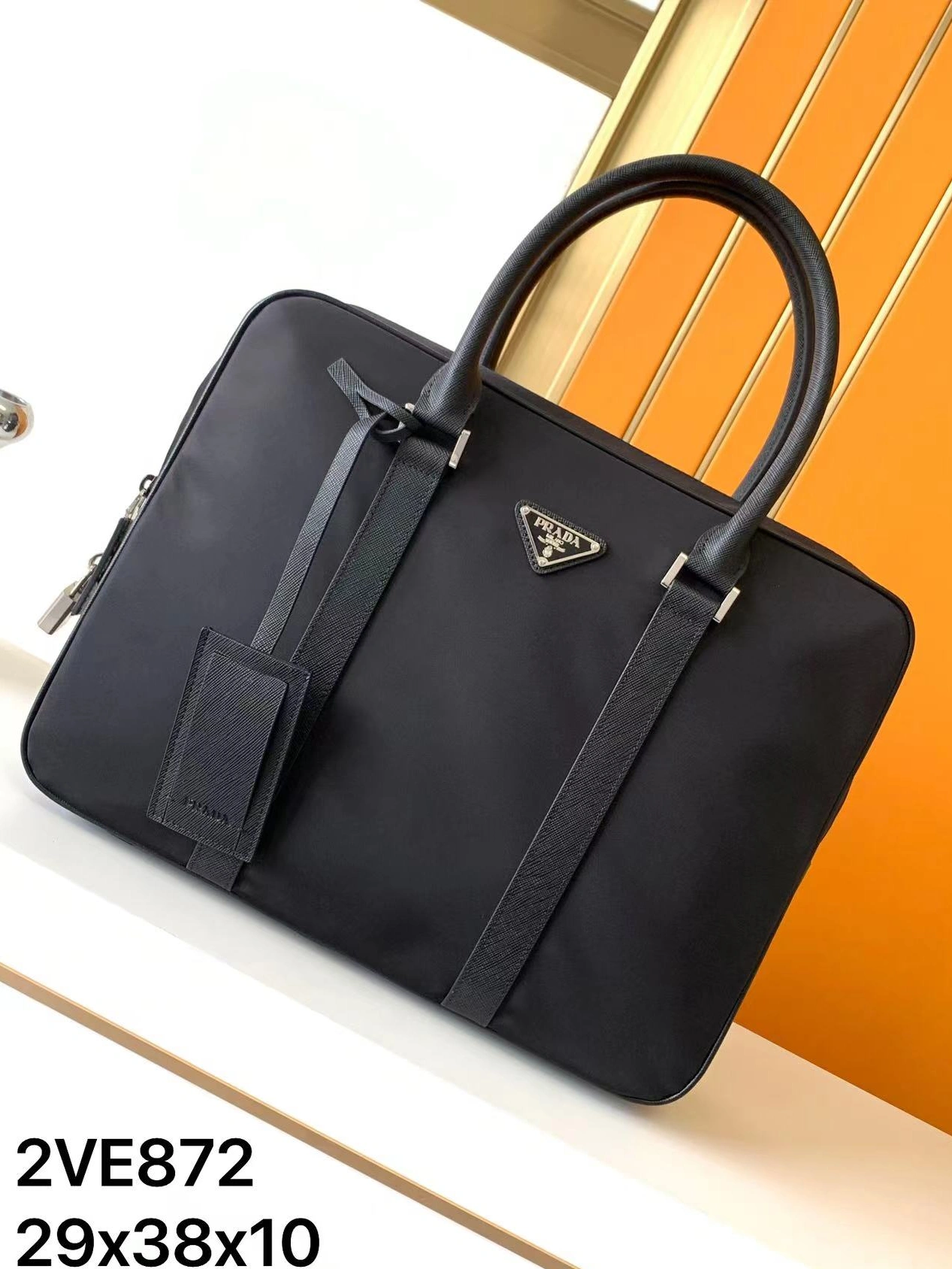 Prada AAA Man Handbags Durable 5628
