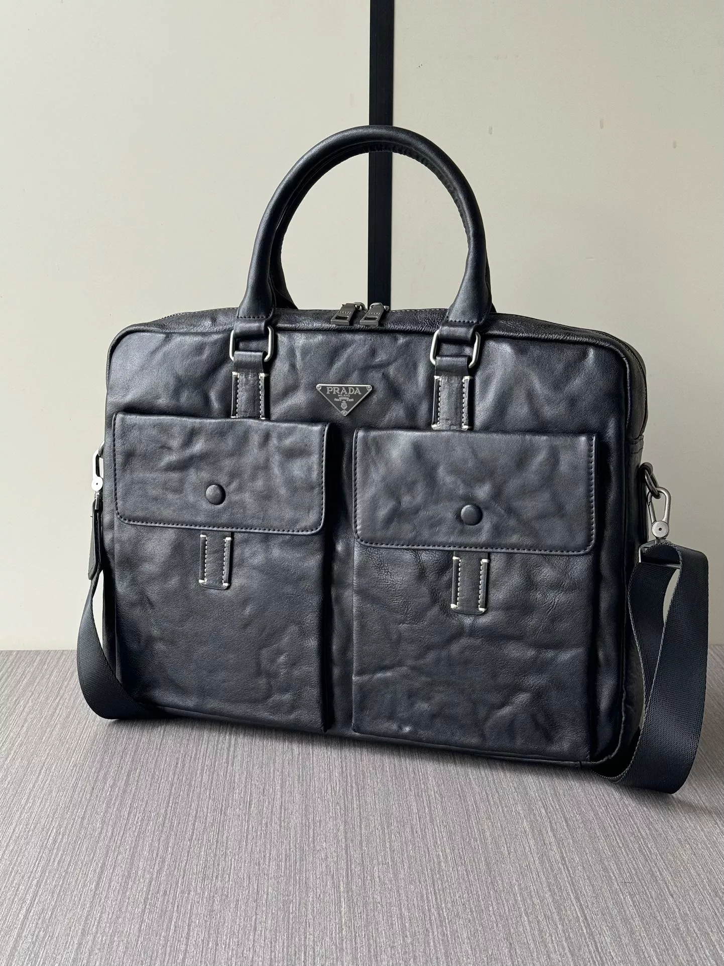 Prada AAA Man Handbags Elegant 9369