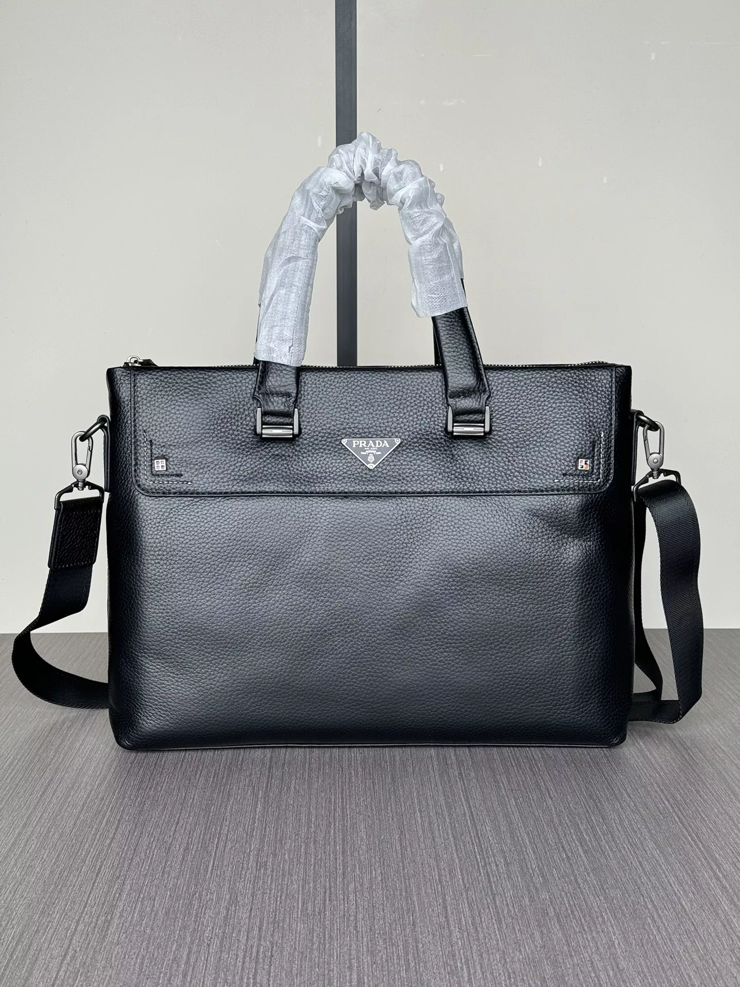 Prada AAA Man Handbags Flexible 8451