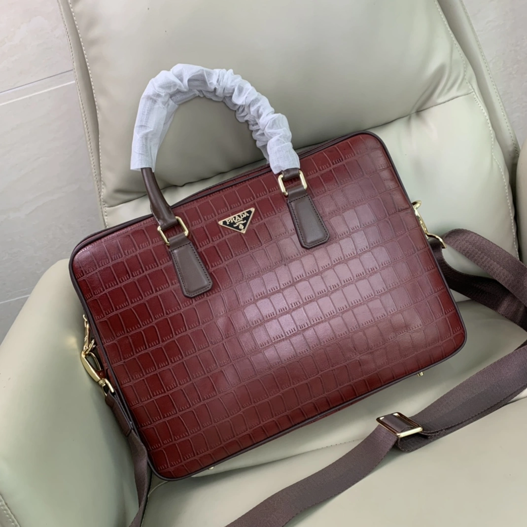 Prada AAA Man Handbags Minimalist 9331