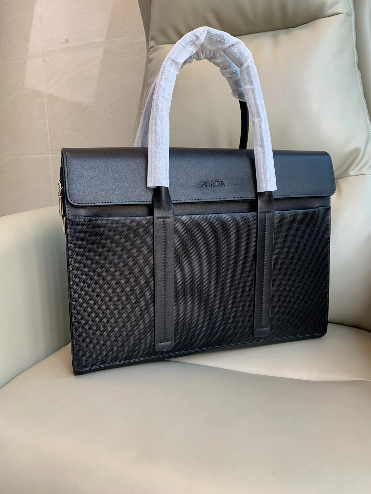 Prada AAA Man Handbags Modern 4868