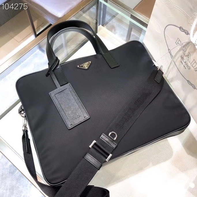Prada AAA Man Handbags Resilient 7072