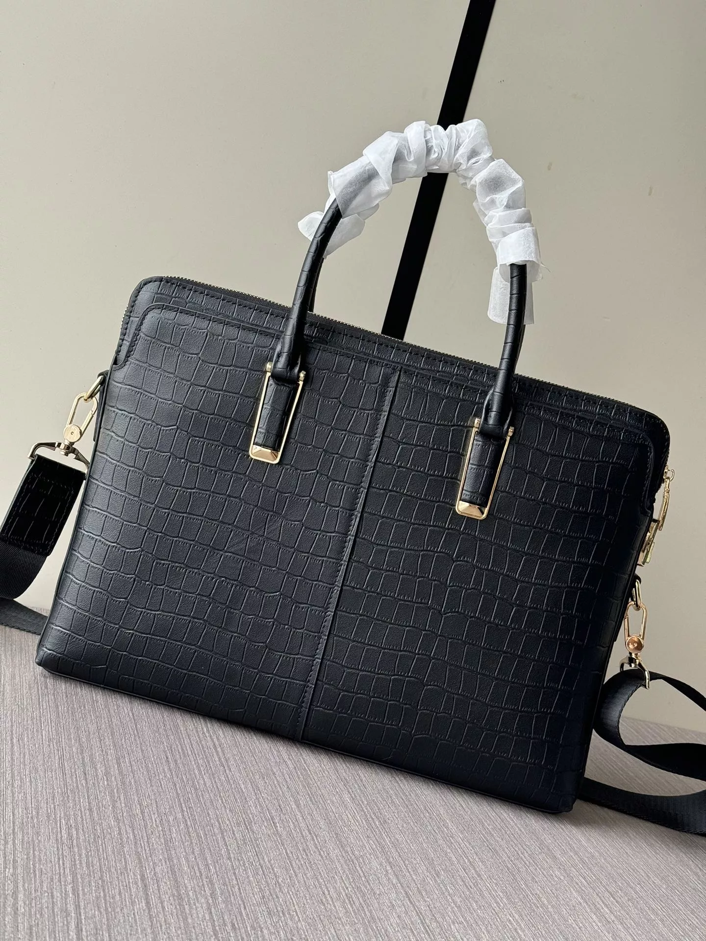 Prada AAA Man Handbags Soft 2575