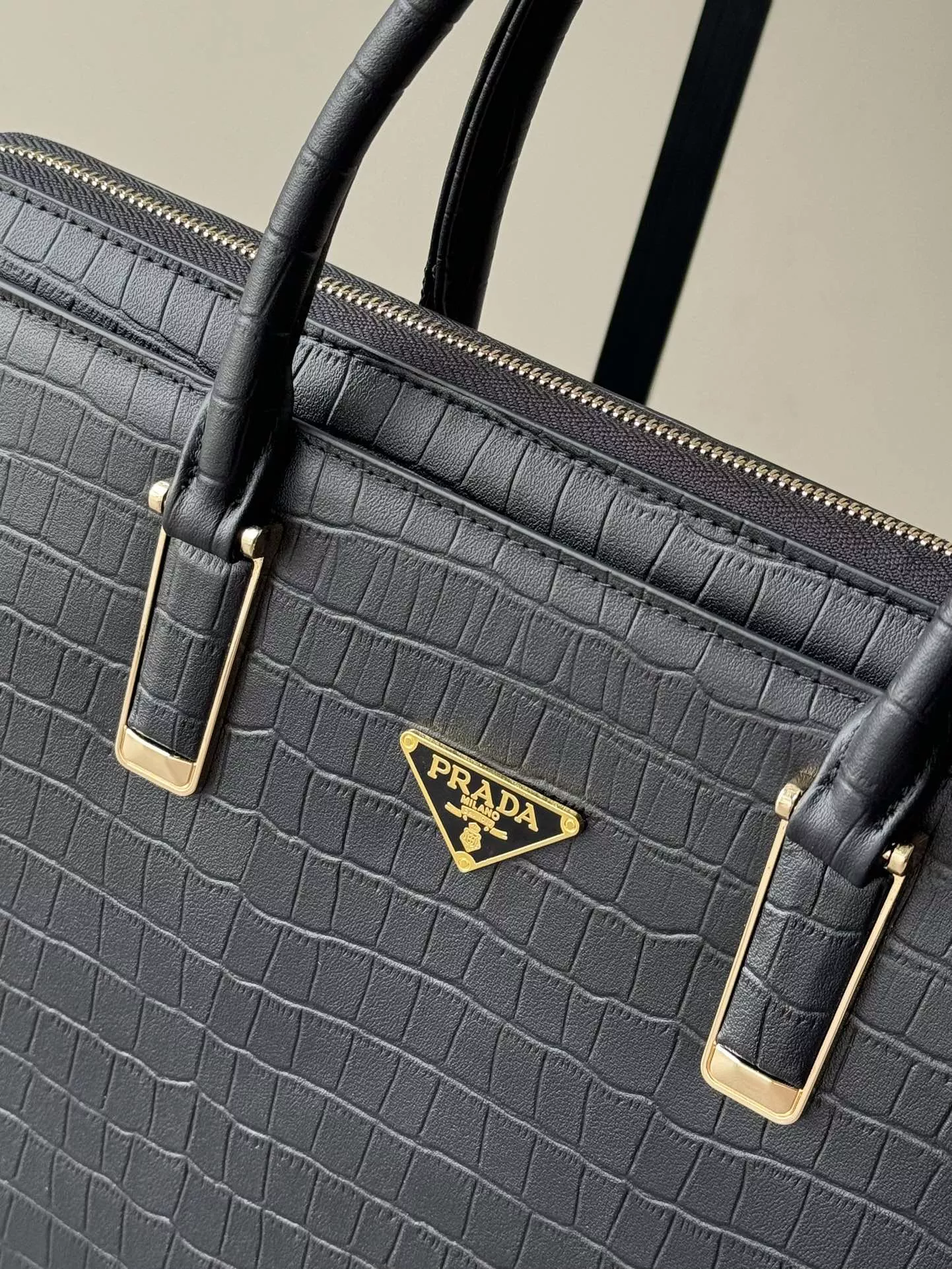 Prada AAA Man Handbags Soft 2575