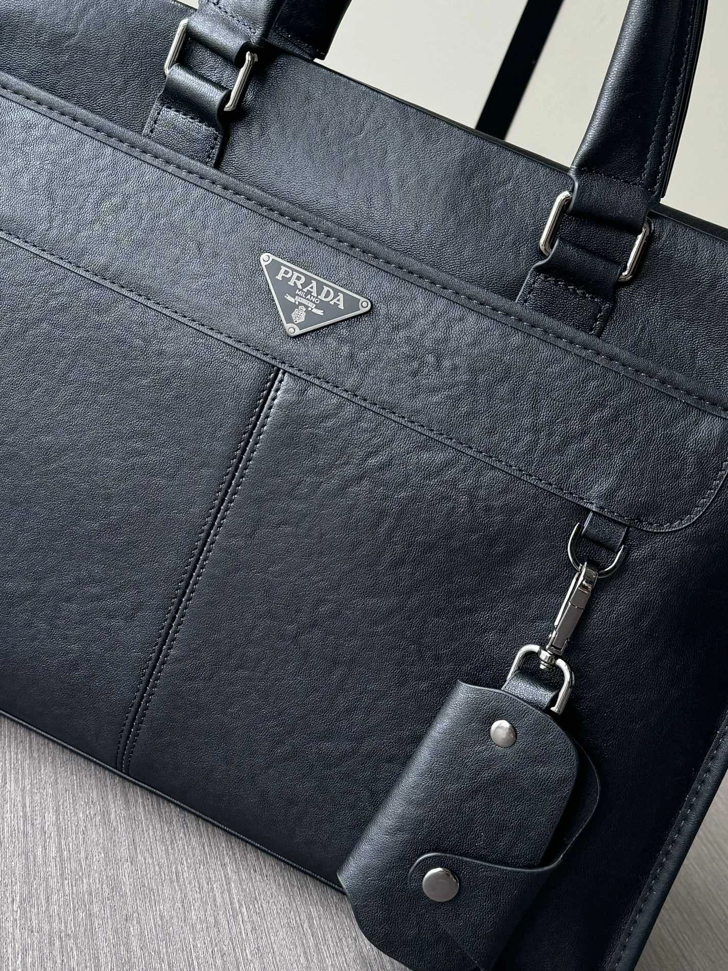 Prada AAA Man Handbags Trendy 9934
