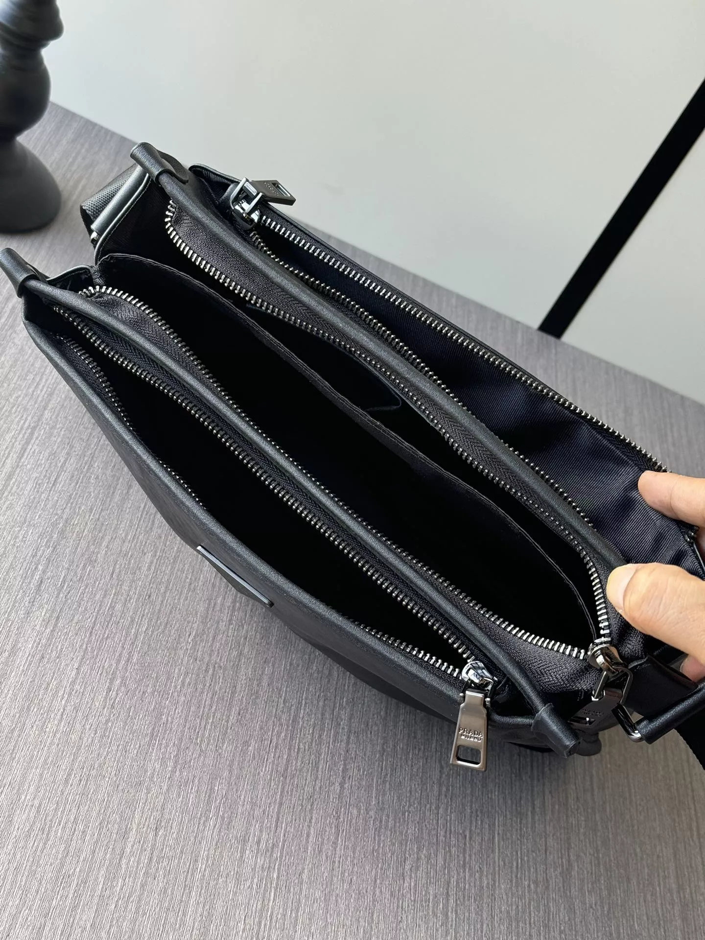 Prada AAA Man Messenger Bags Durable 7942