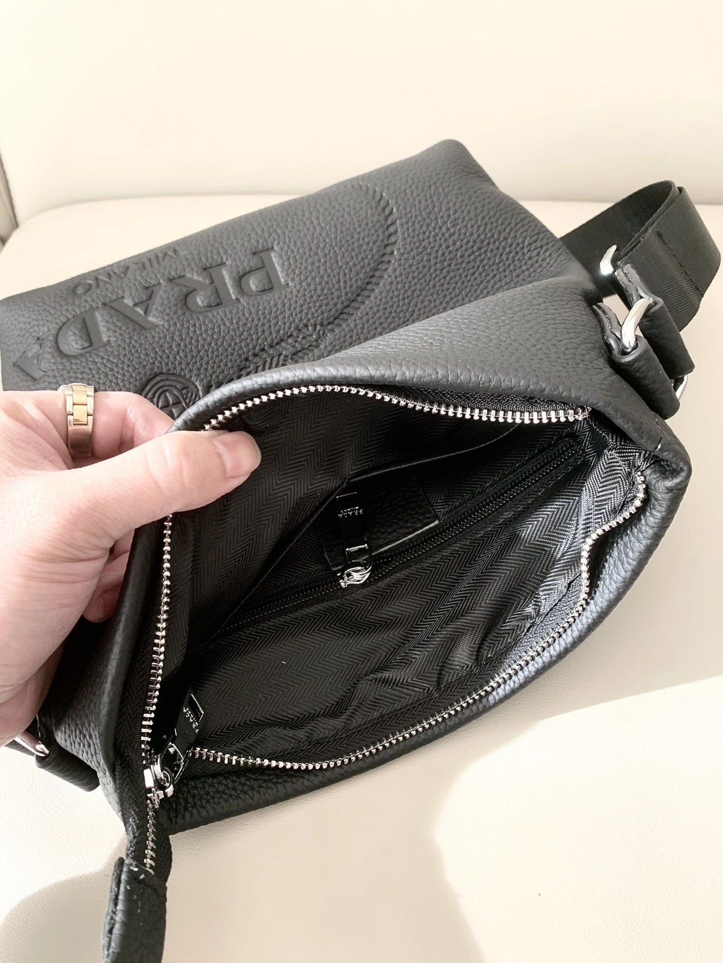 Prada AAA Man Messenger Bags Efficient 8970