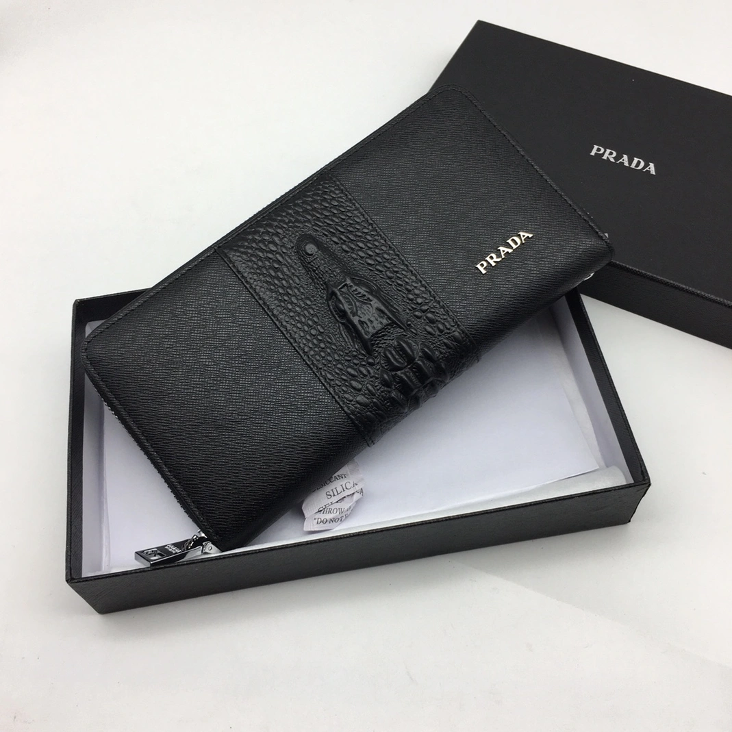 Prada AAA Man Wallets Classic 4637