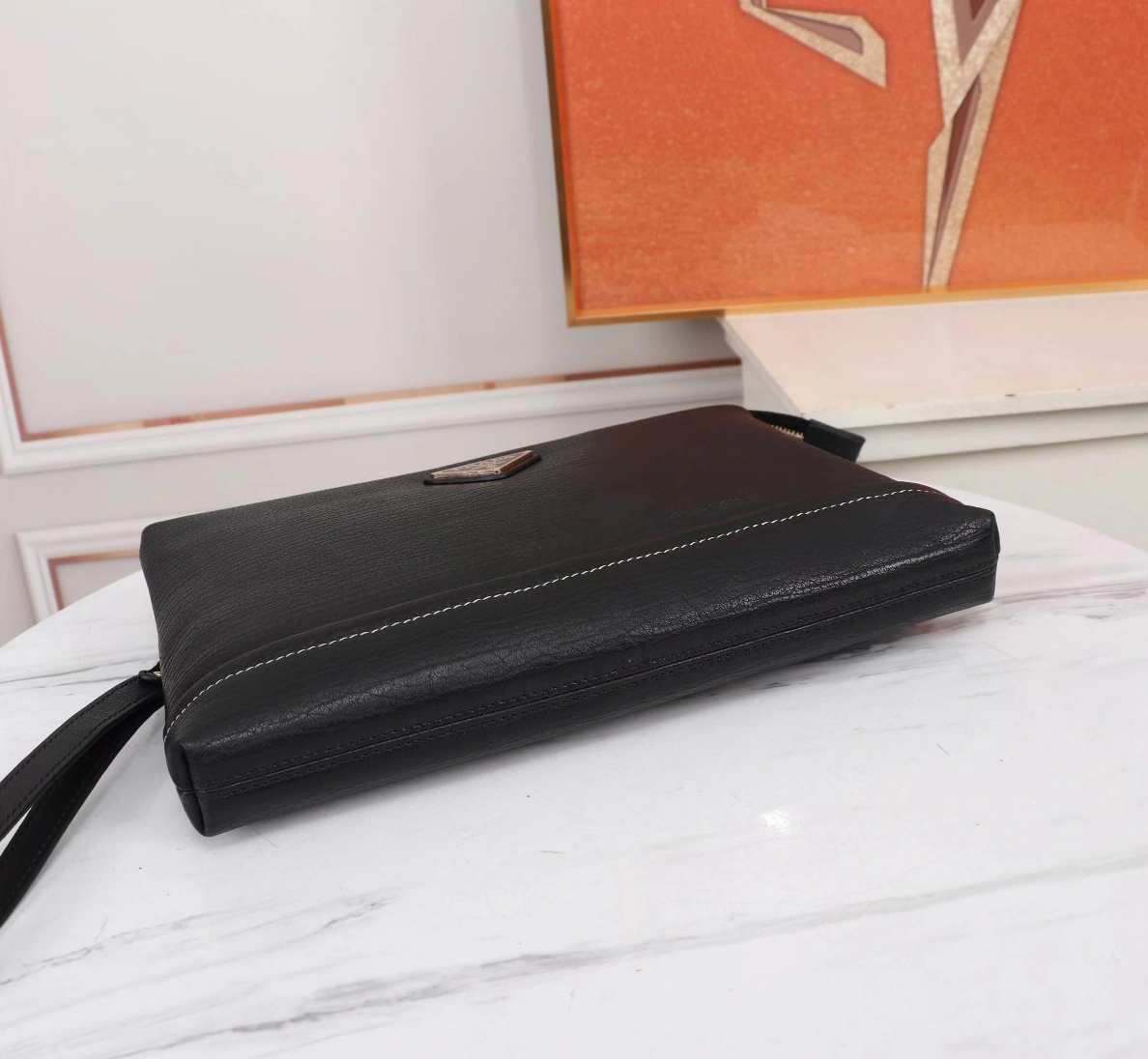 Prada AAA Man Wallets Compact 7299
