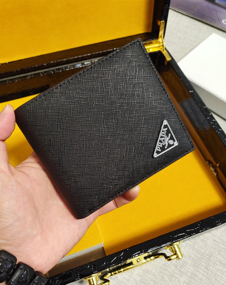 Prada AAA Man Wallets Functional 1246