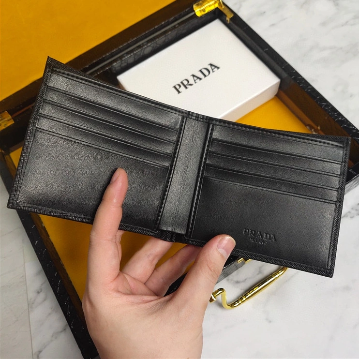 Prada AAA Man Wallets Functional 1246