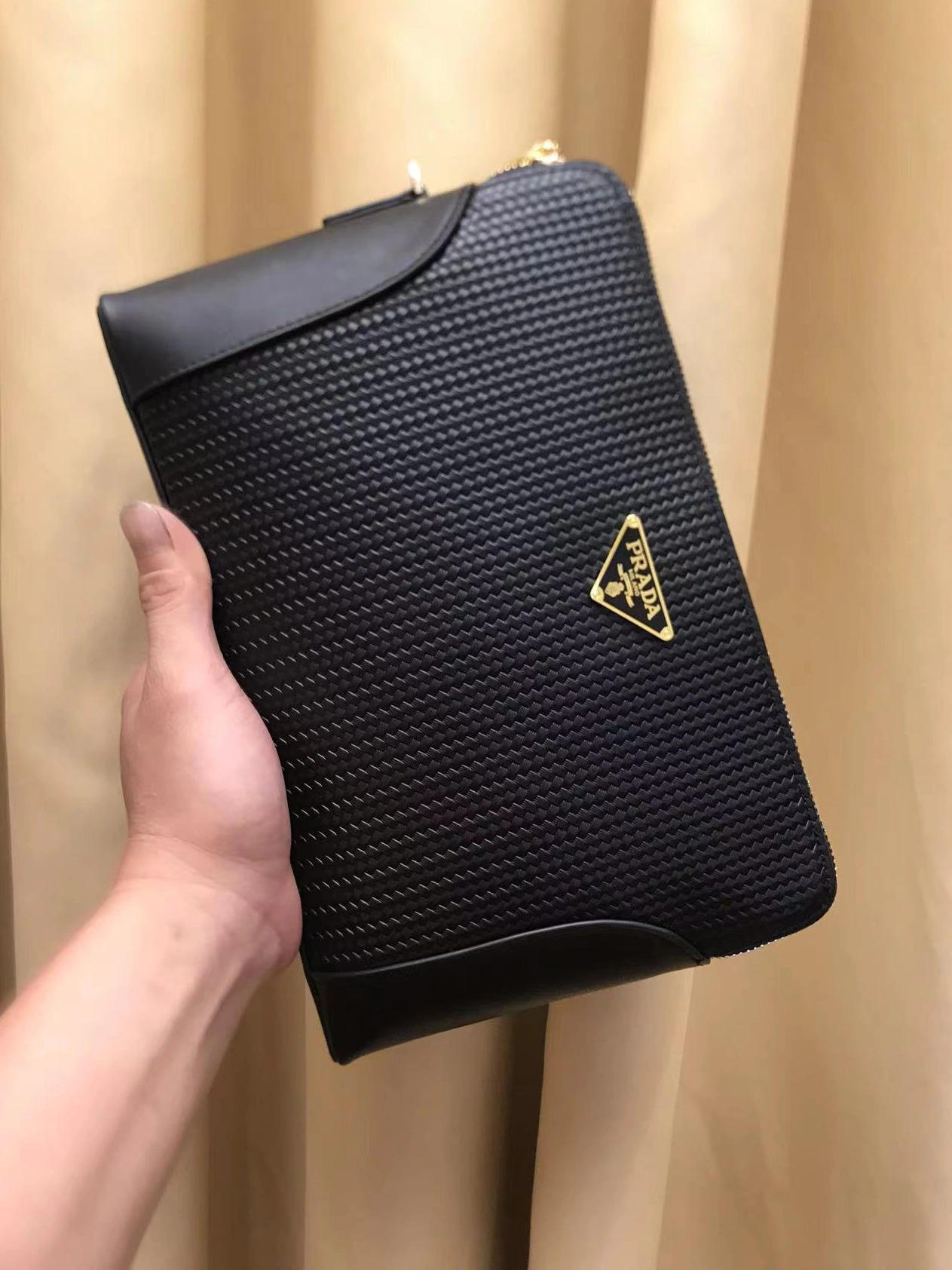 Prada AAA Man Wallets Minimalist 3352