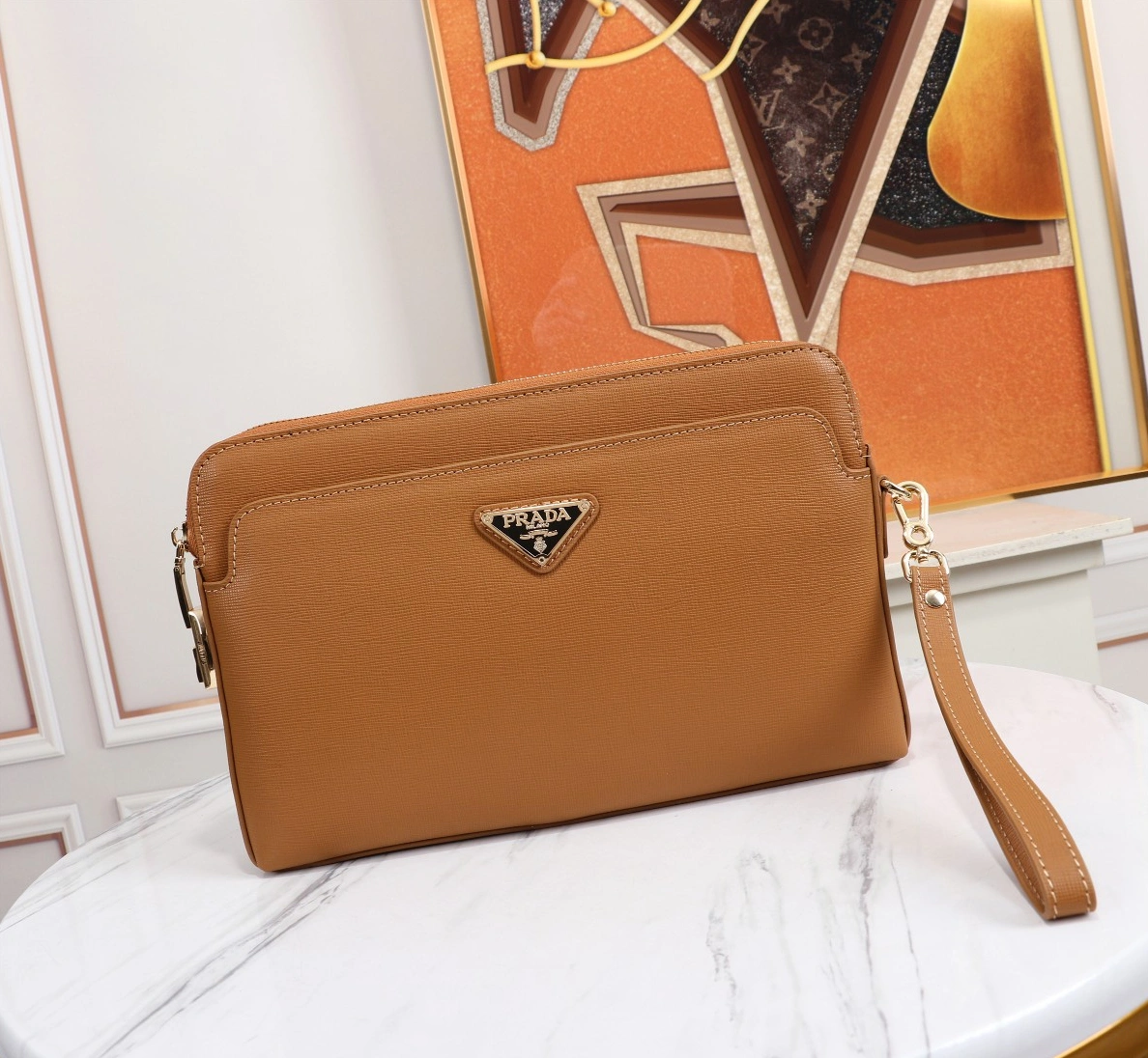 Prada AAA Man Wallets Minimalist 6929