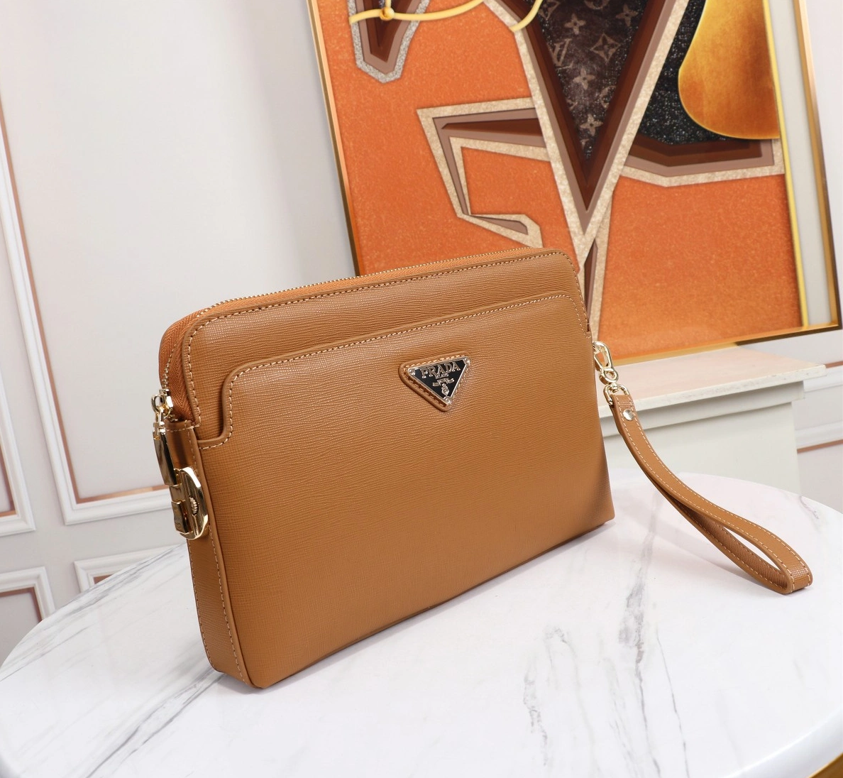 Prada AAA Man Wallets Minimalist 6929