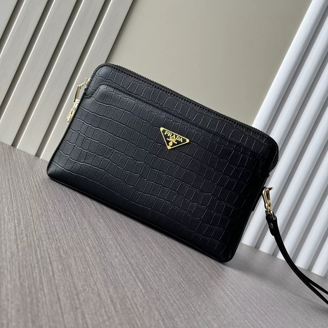 Prada AAA Man Wallets Popular 7542