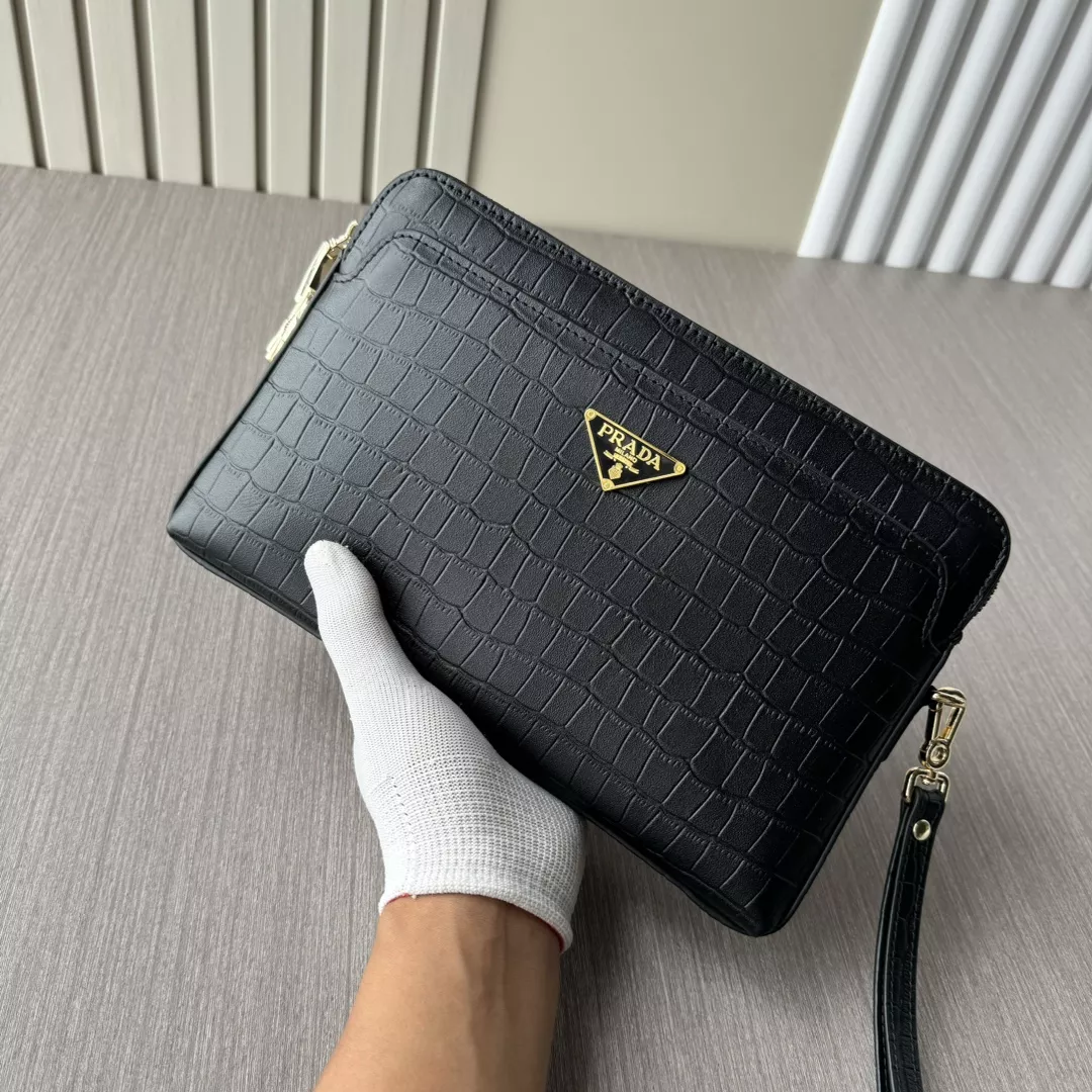 Prada AAA Man Wallets Popular 7542
