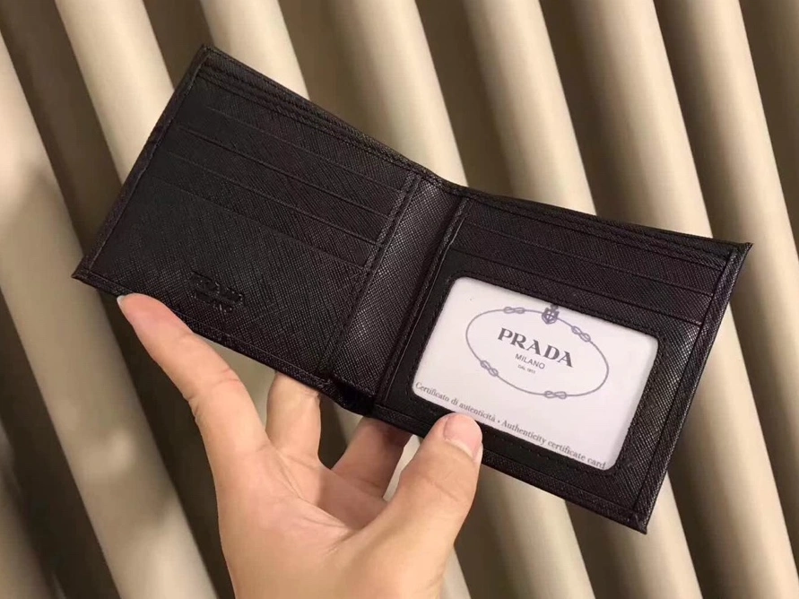 Prada AAA Man Wallets Soft 2016