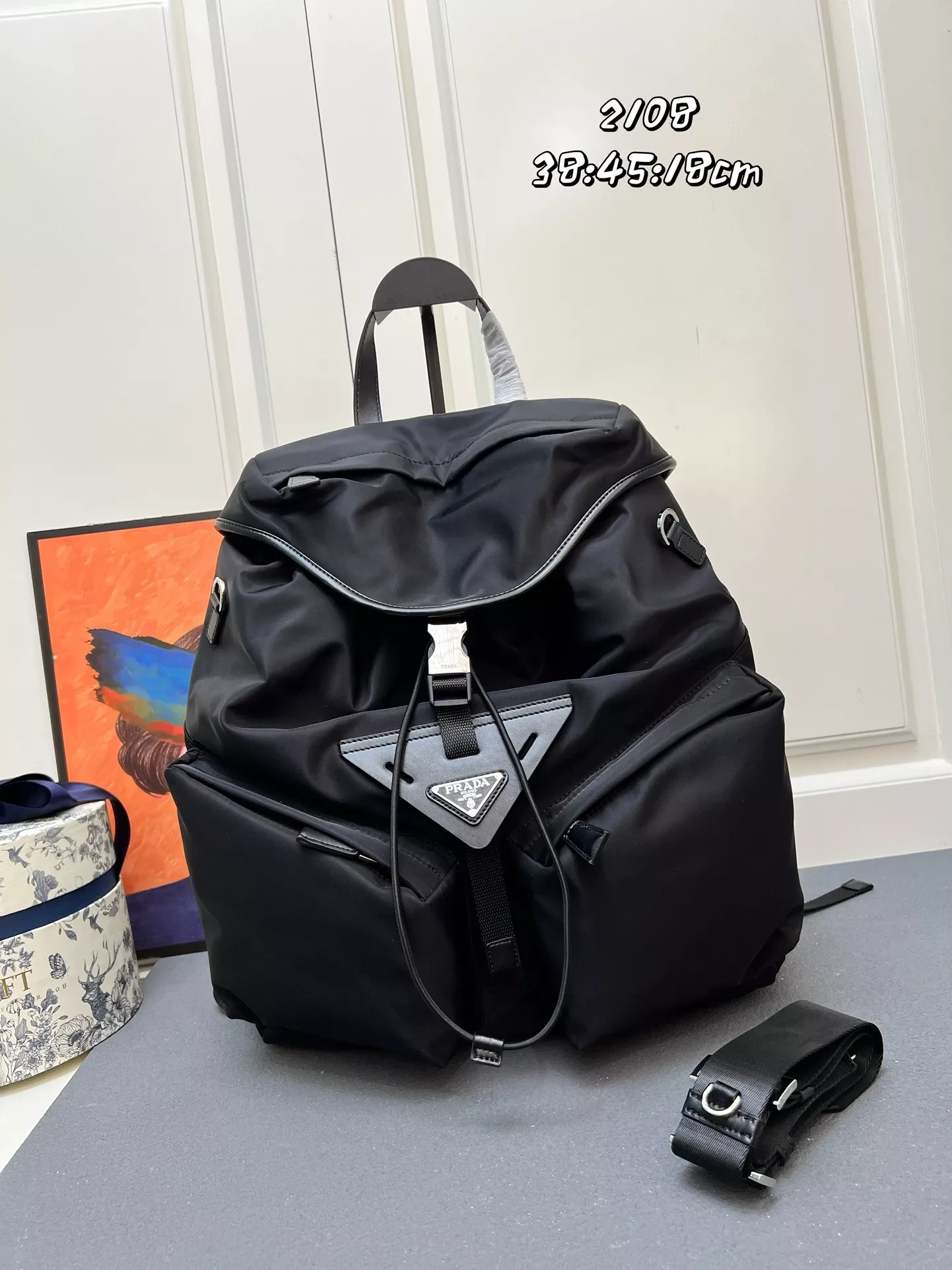 Prada AAA Quality Backpacks For Unisex Flexible 4323