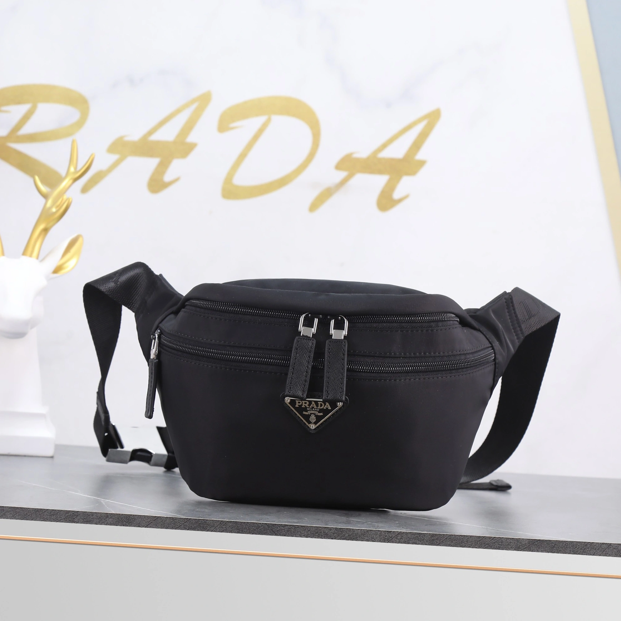 Prada AAA Quality Belt Bags For Men Versatile 355