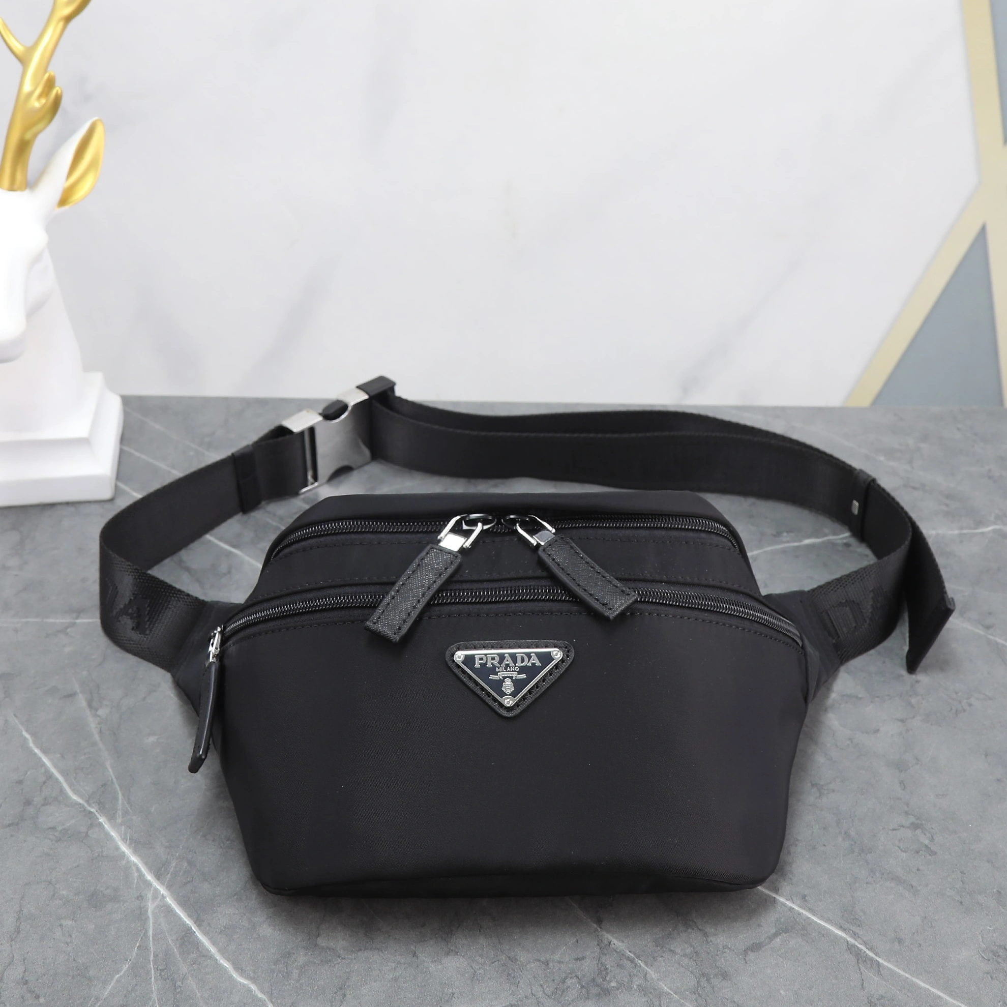 Prada AAA Quality Belt Bags For Men Versatile 355