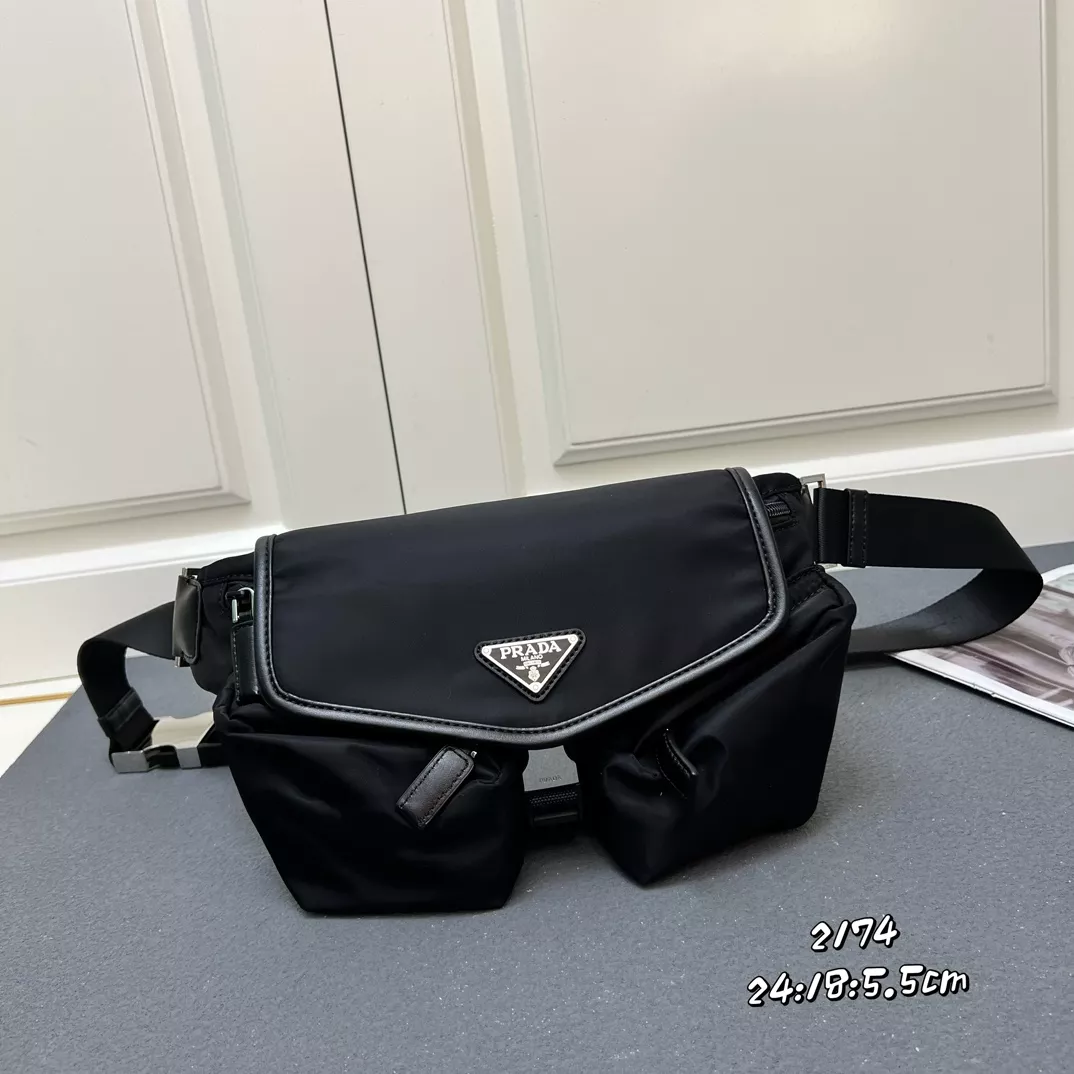 Prada AAA Quality Belt Bags For Unisex Sophisticated 5878