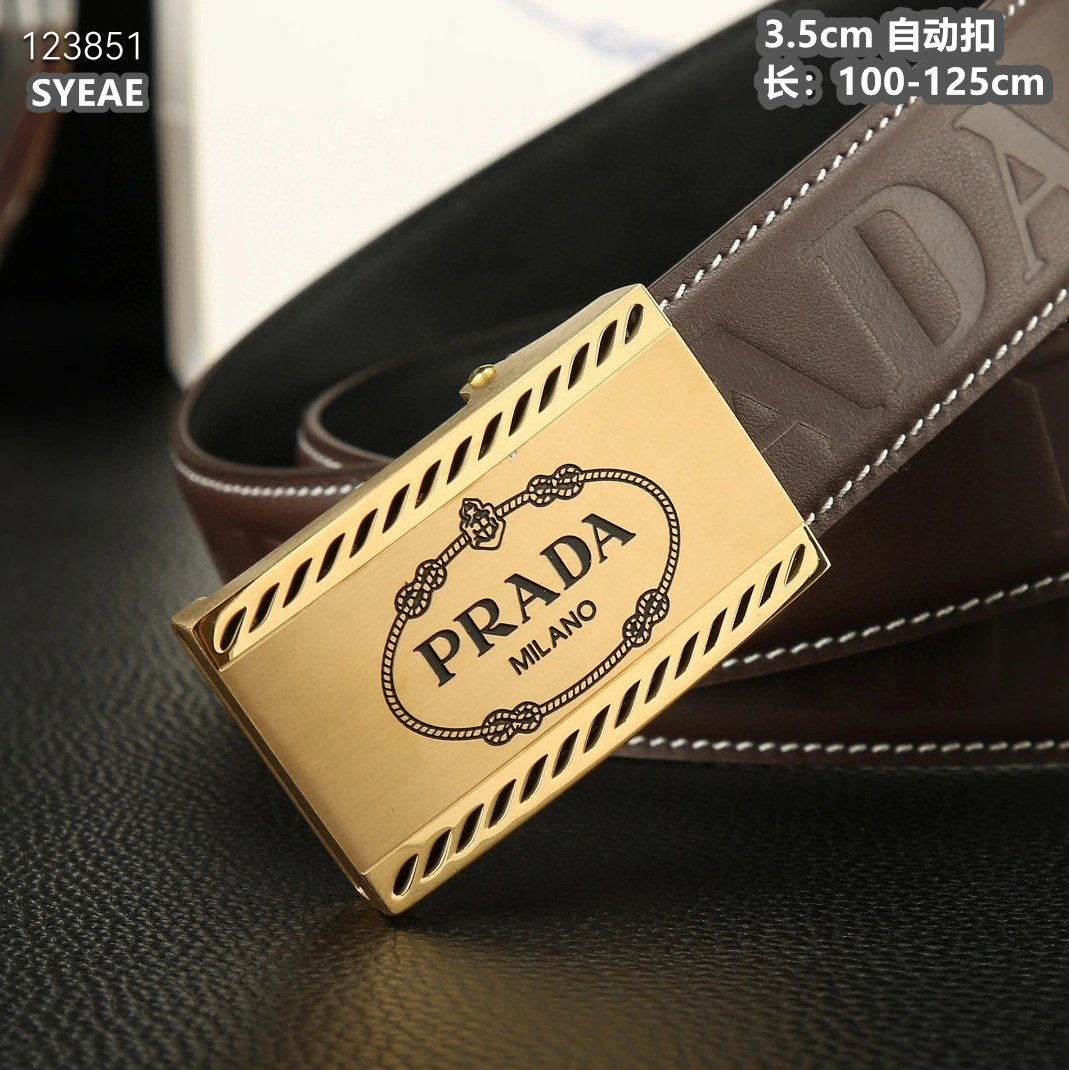 Prada AAA Quality Belts For Men Classic 5816