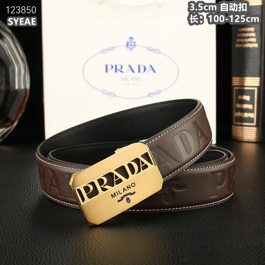 Prada AAA Quality Belts For Men Comfortable 5543