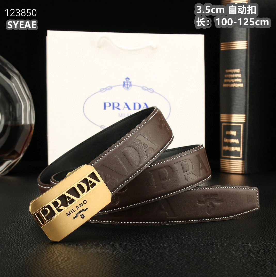 Prada AAA Quality Belts For Men Comfortable 5543