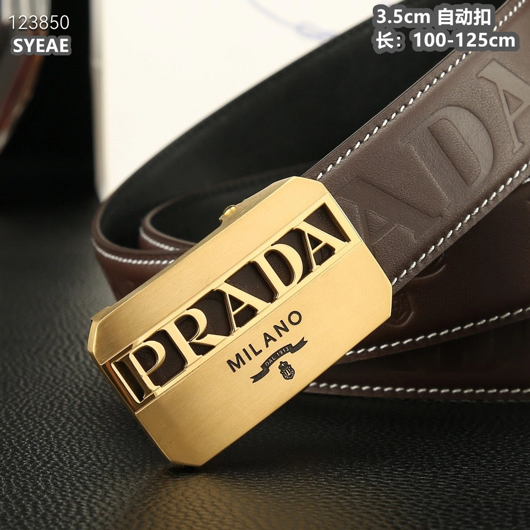 Prada AAA Quality Belts For Men Comfortable 5543