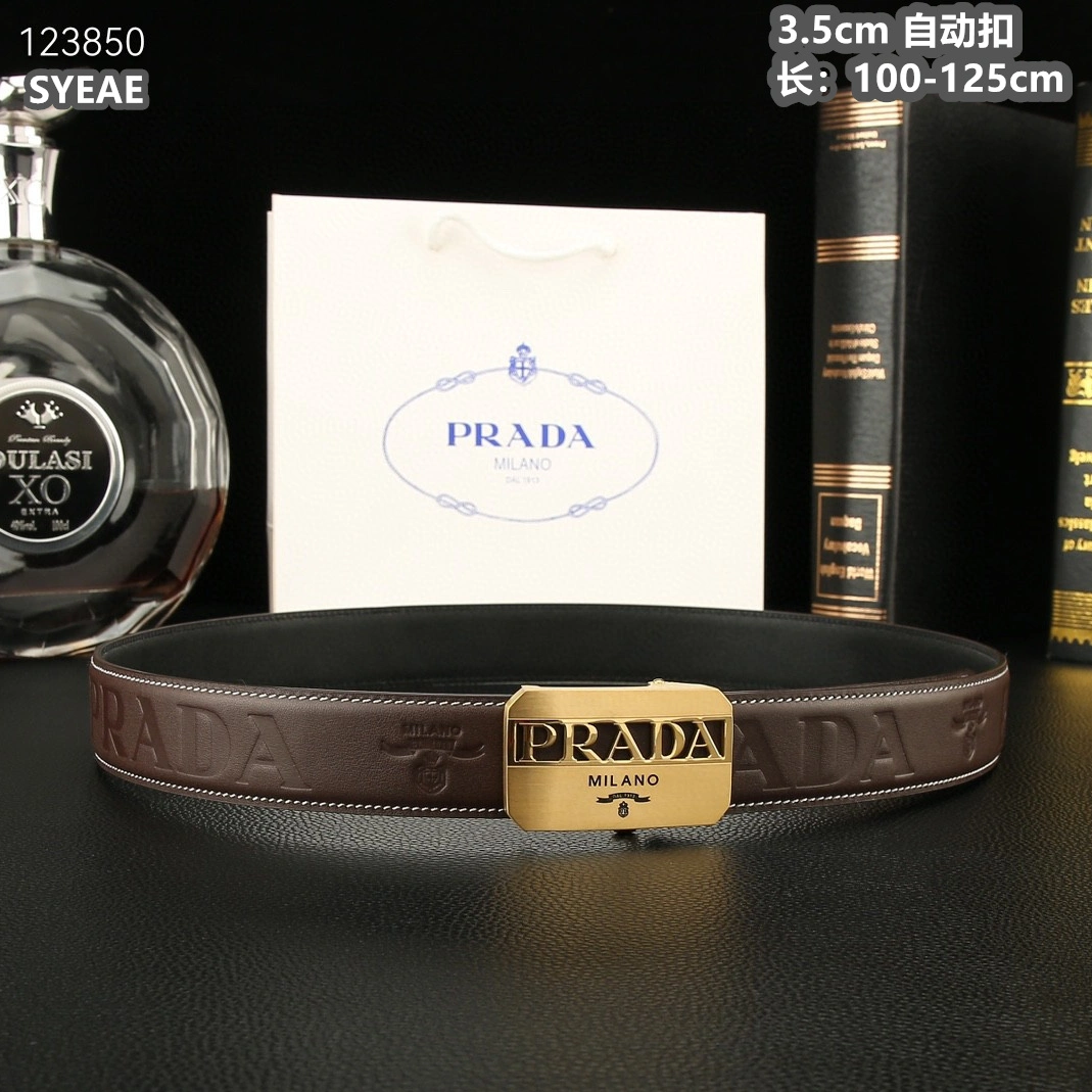 Prada AAA Quality Belts For Men Comfortable 5543