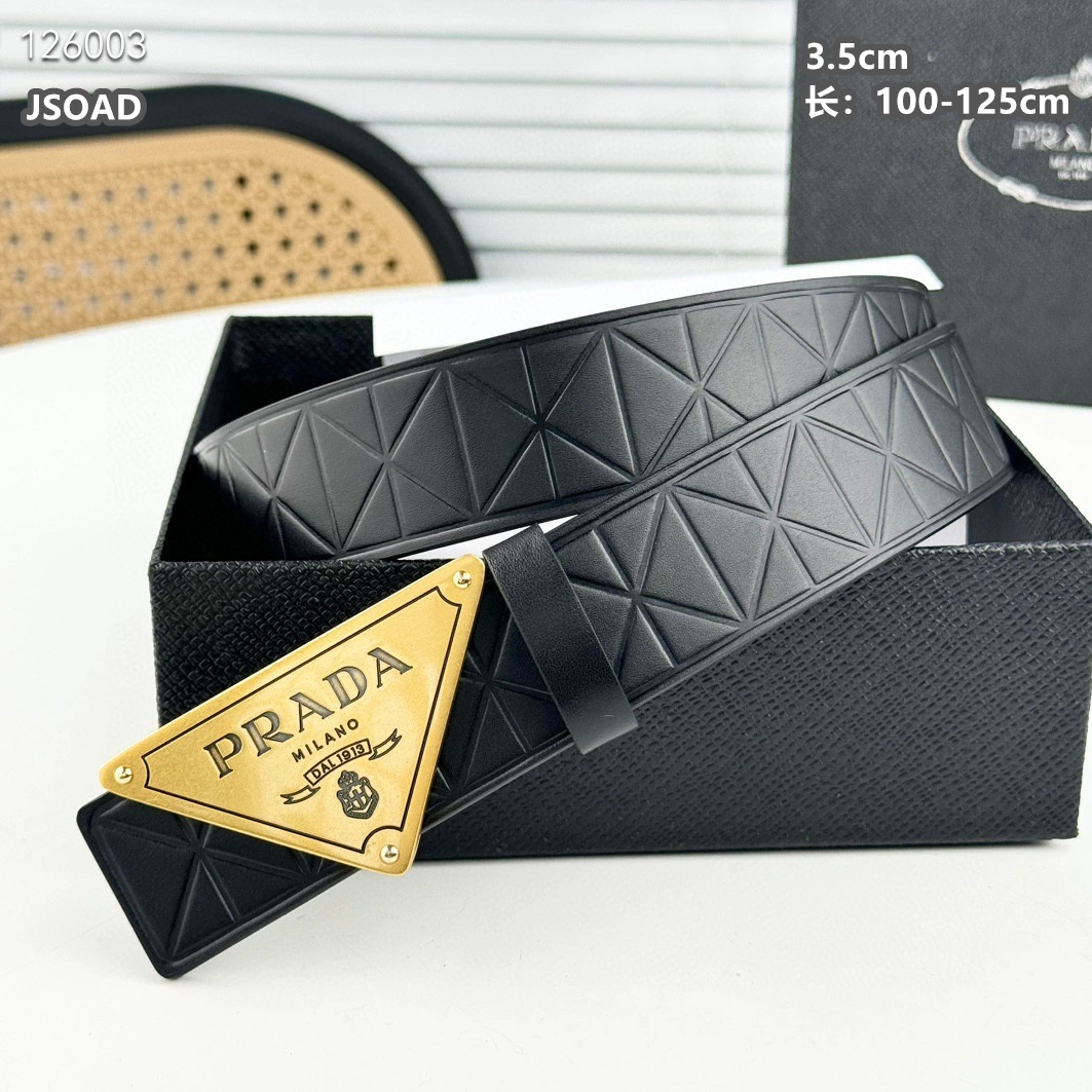 Prada AAA Quality Belts For Men Comfortable 5782