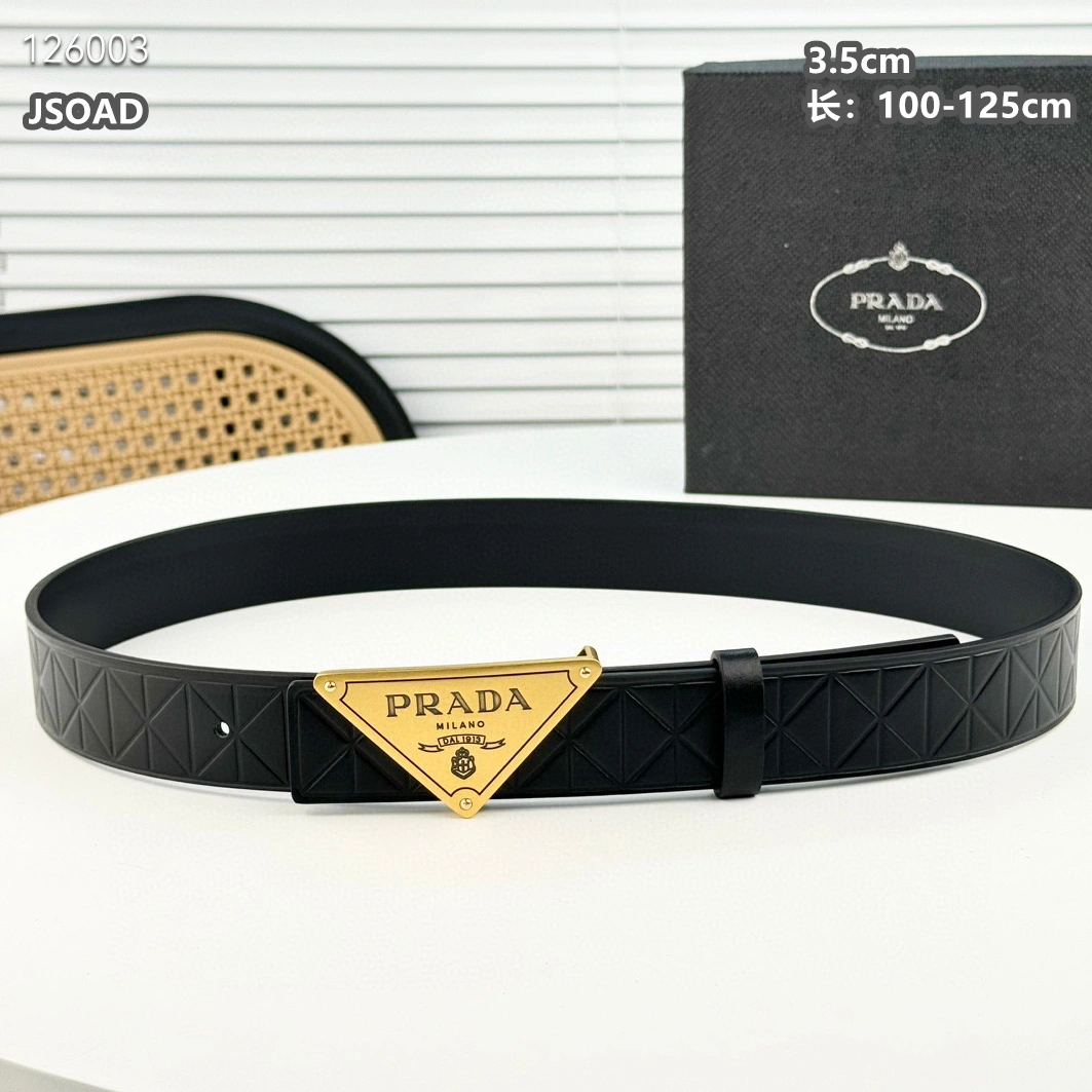 Prada AAA Quality Belts For Men Comfortable 5782