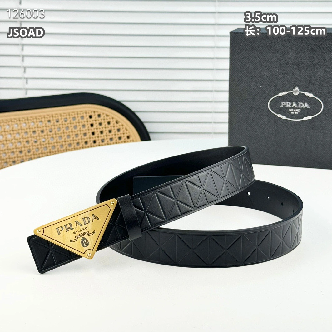 Prada AAA Quality Belts For Men Comfortable 5782