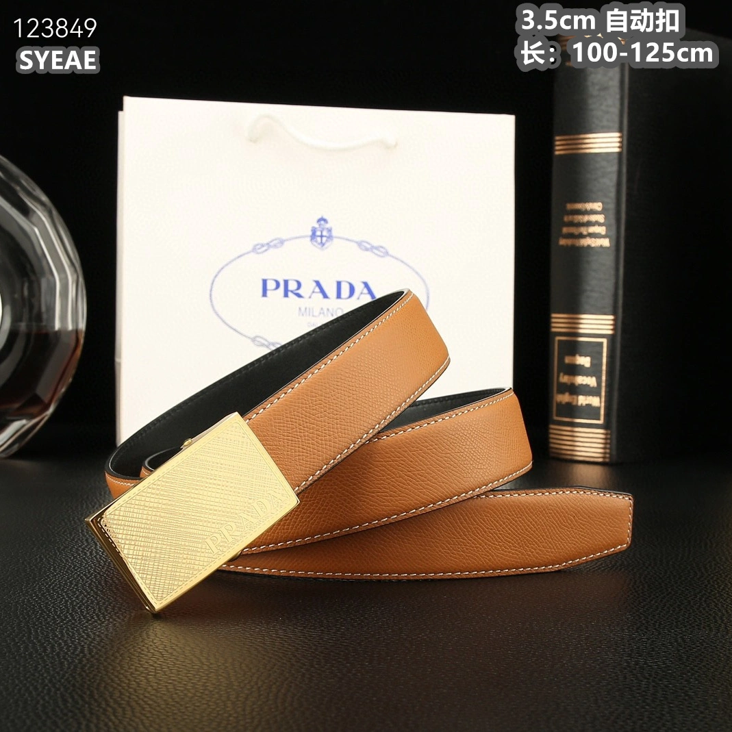 Prada AAA Quality Belts For Men Comfortable 629